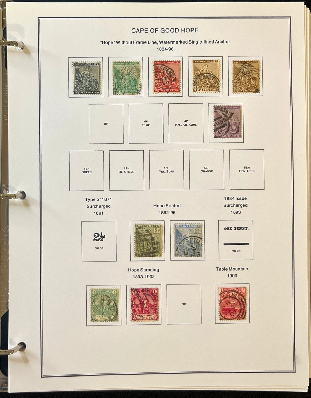 World "C" Countries Classic Stamp Collection Album Mint & Used 1870-1970s ZAYIX