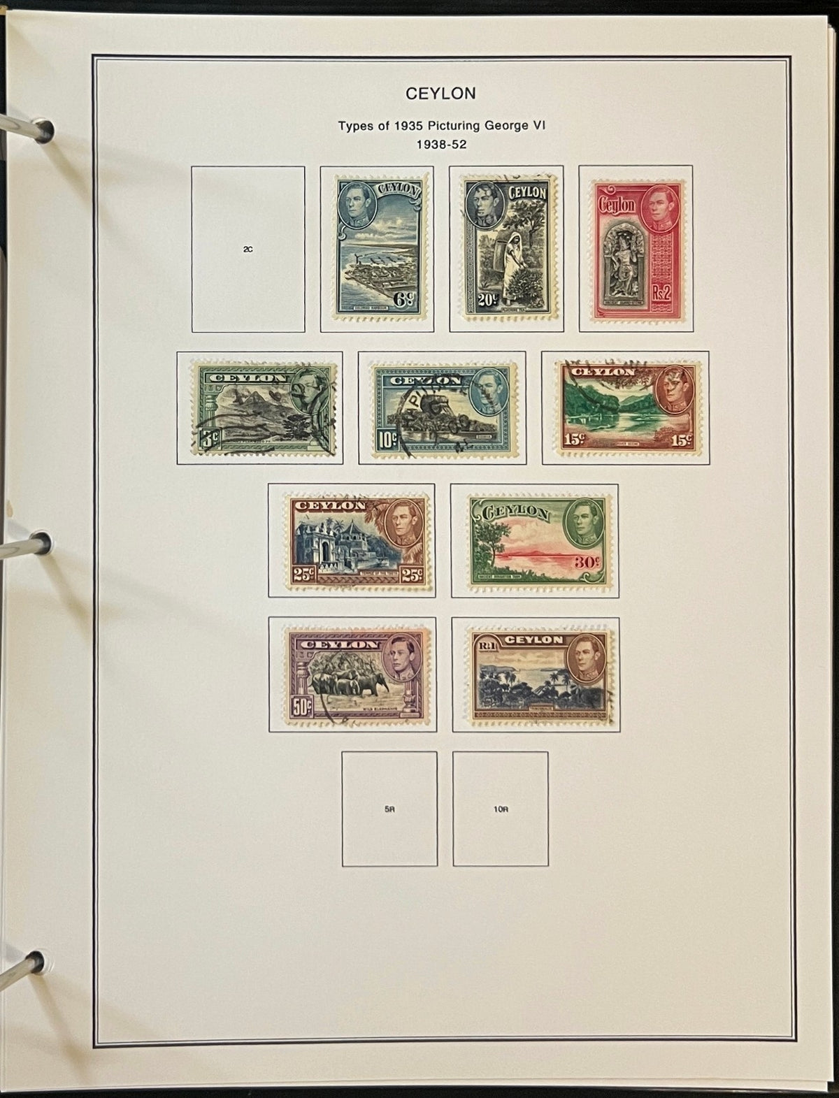 World "C" Countries Classic Stamp Collection Album Mint & Used 1870-1970s ZAYIX