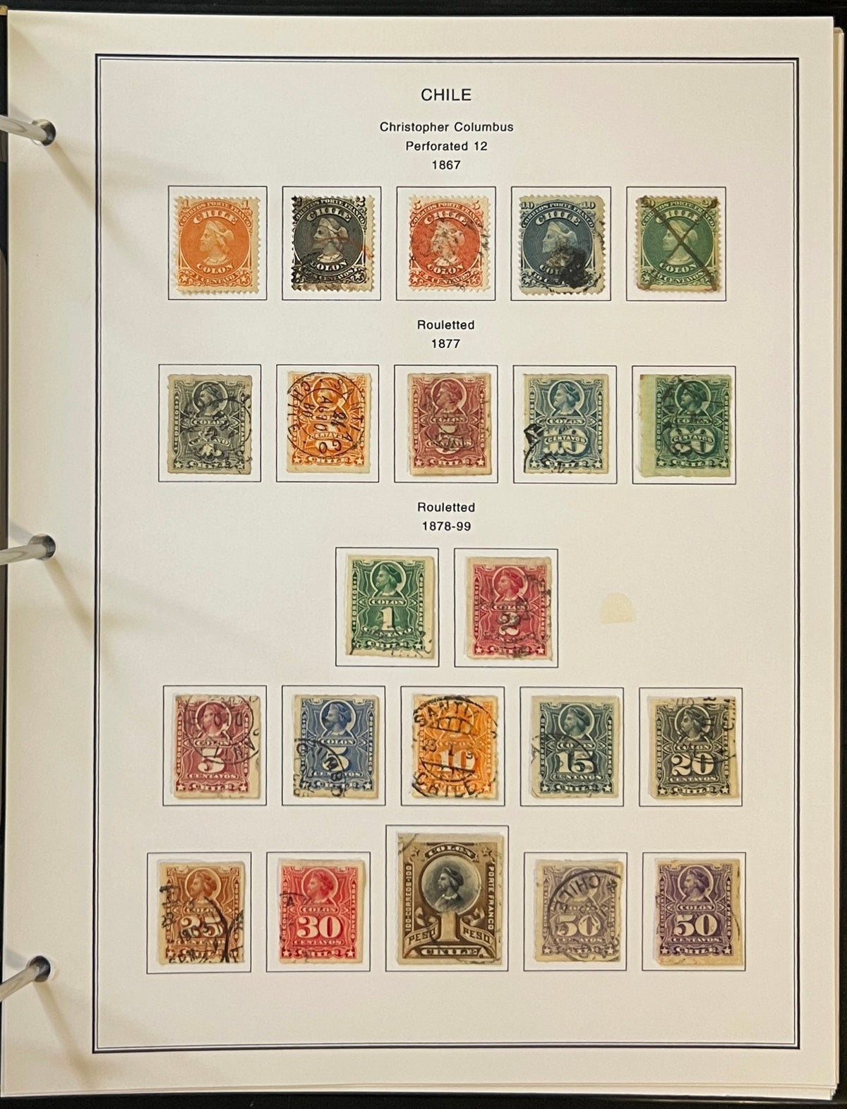 World "C" Countries Classic Stamp Collection Album Mint & Used 1870-1970s ZAYIX