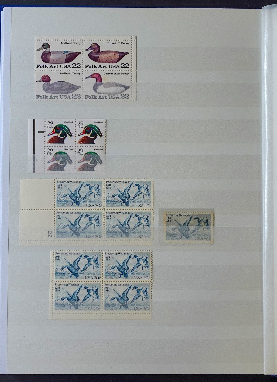 U.S. Birds & Animals Topicals Stamp Collection Lighthouse Stockbook ZAYIX