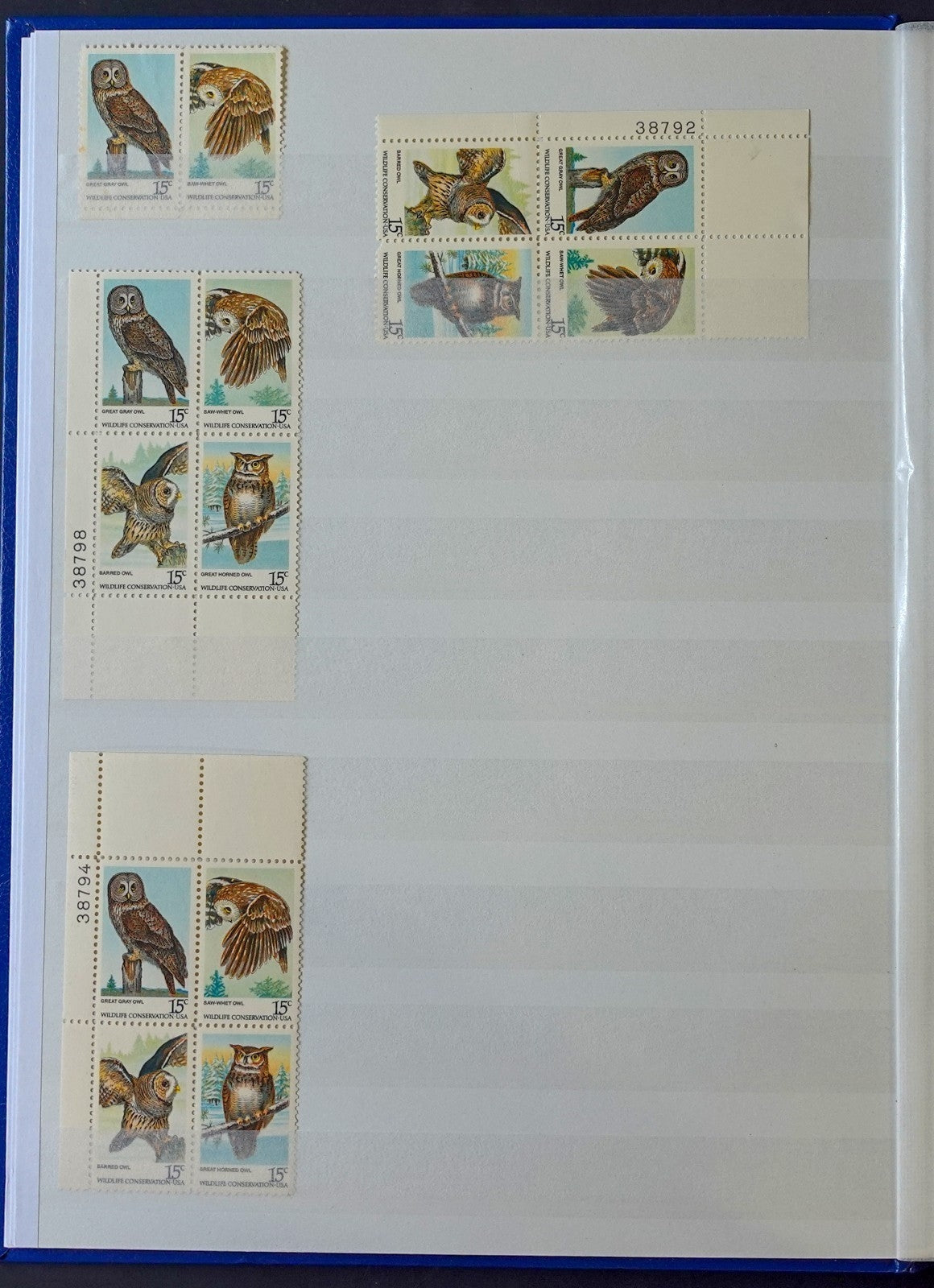 U.S. Birds & Animals Topicals Stamp Collection Lighthouse Stockbook ZAYIX