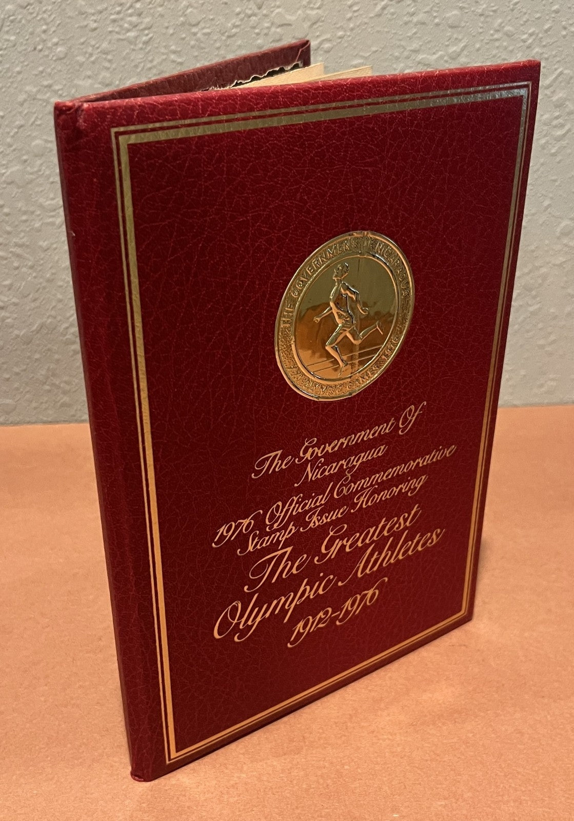 Nicaragua The Greatest Olympic Athletes Stamp Collection Album 1912-1976 ZAYIX