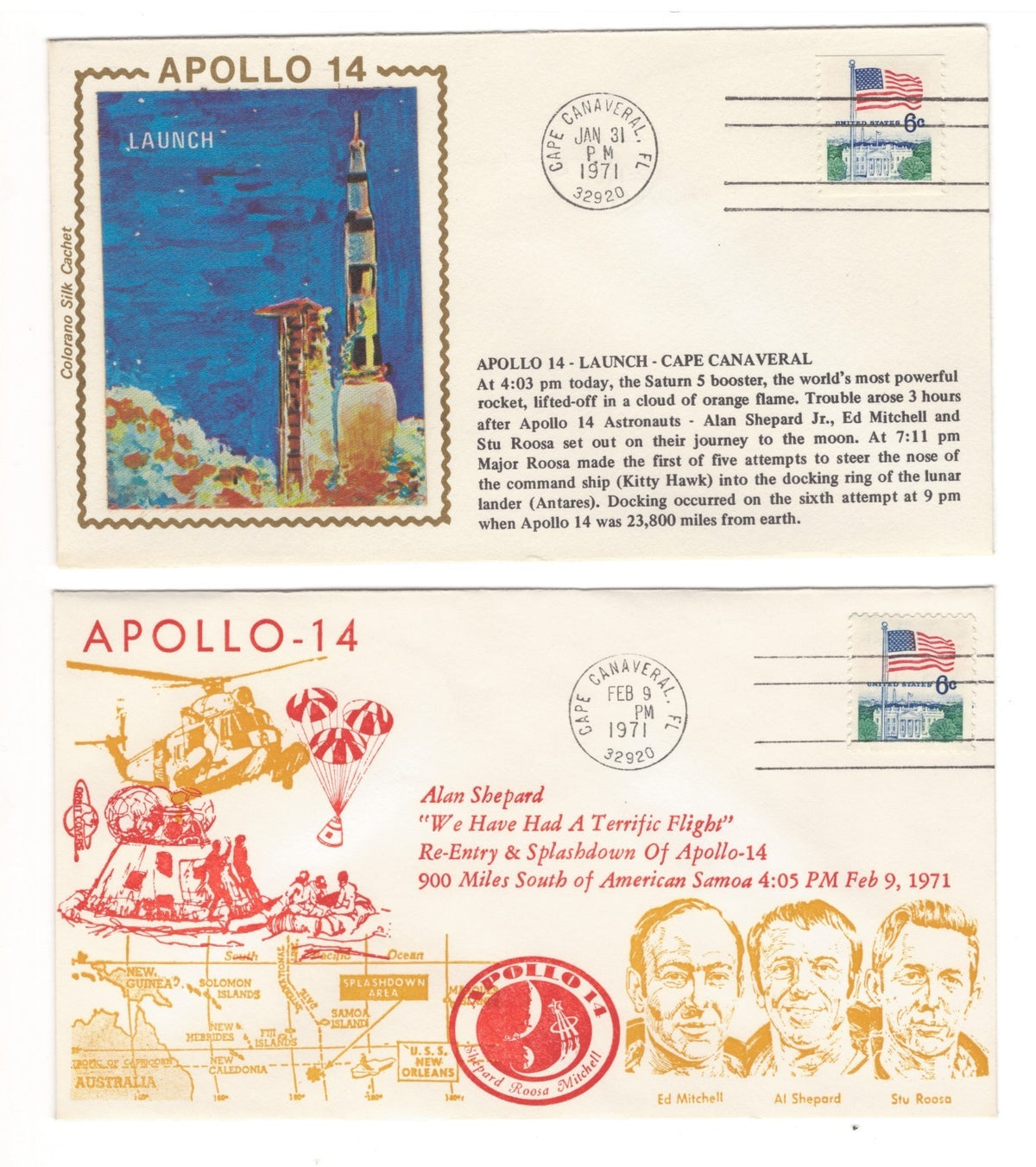 United States Space Event Covers & FDC Collection Album 1968-1989 ZAYIX