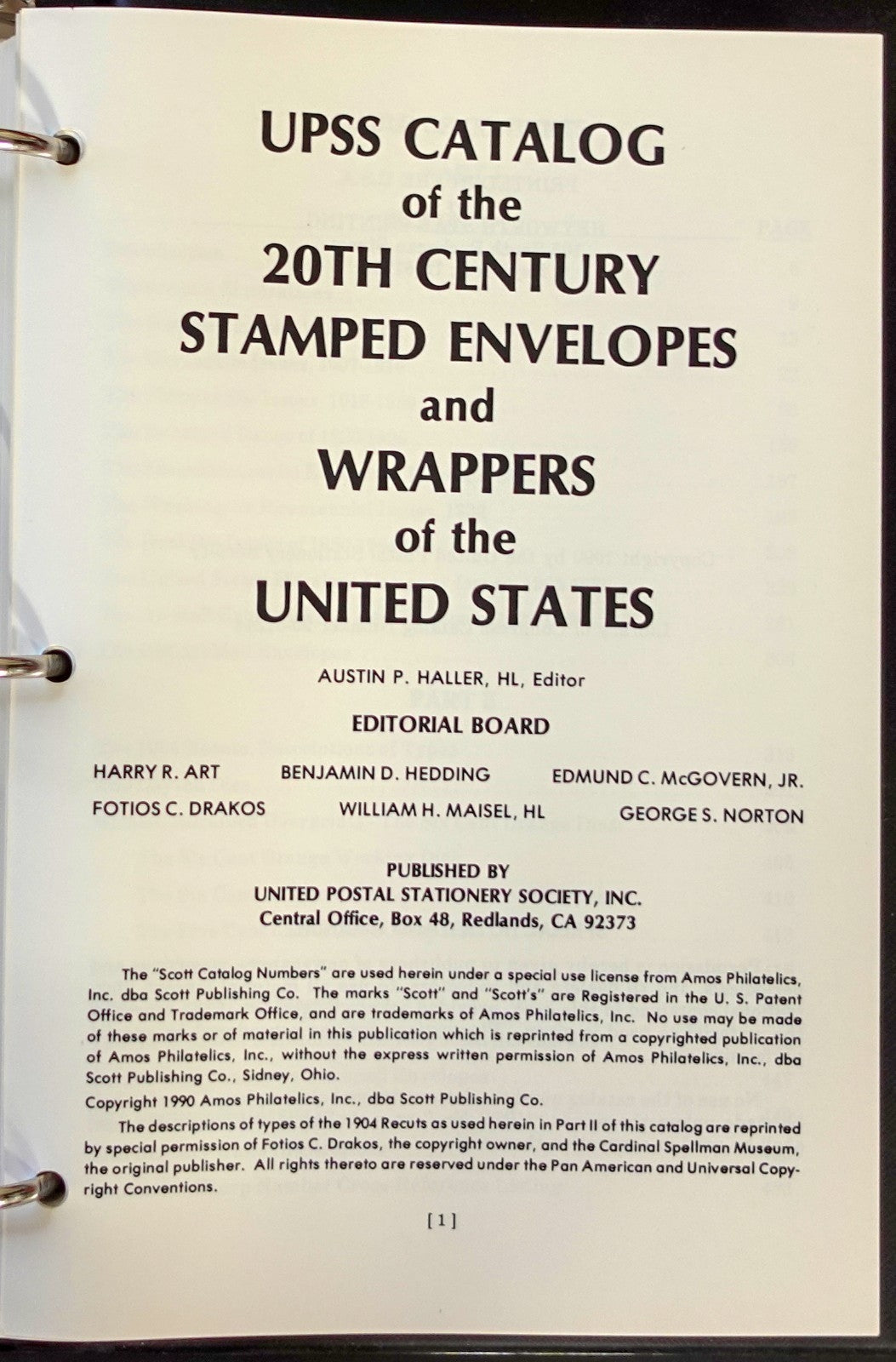 United States Postal Card & Stamped Envelope Catalog 55th Edition ZAYIX