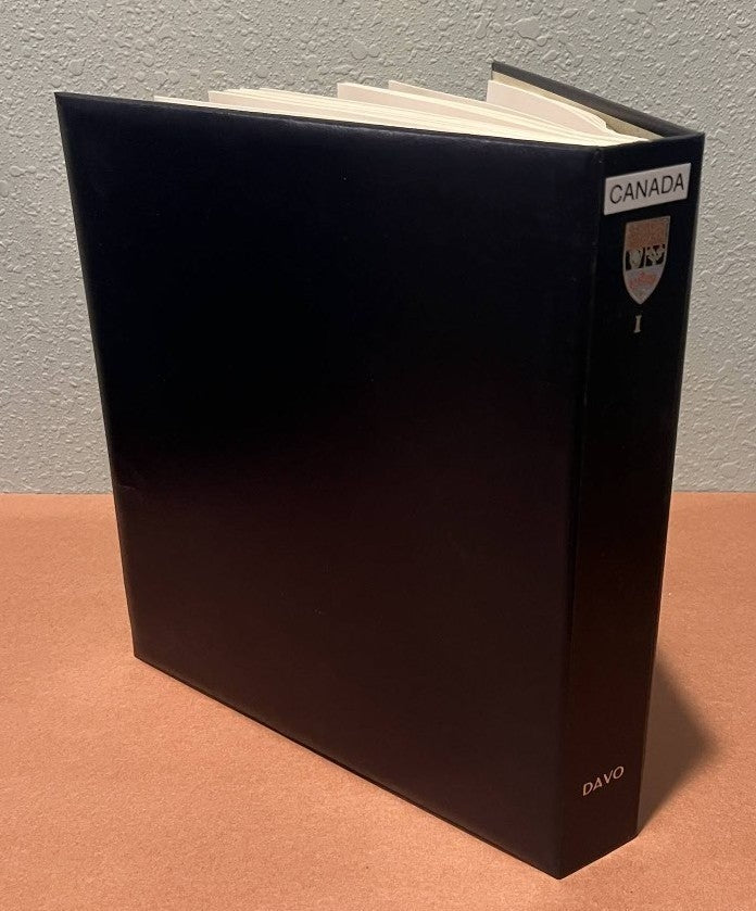 Canada Stamp Collection Davo Album & Slipcase 2 Volume Set 1851-1970 ZAYIX