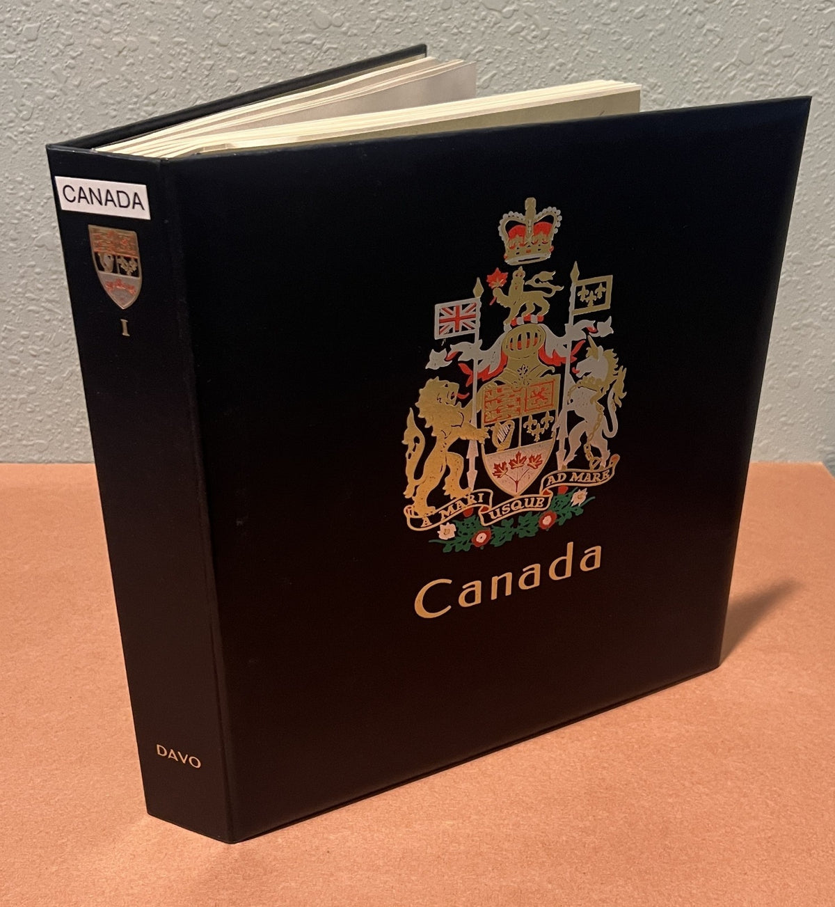 Canada Stamp Collection Davo Album & Slipcase 2 Volume Set 1851-1970 ZAYIX