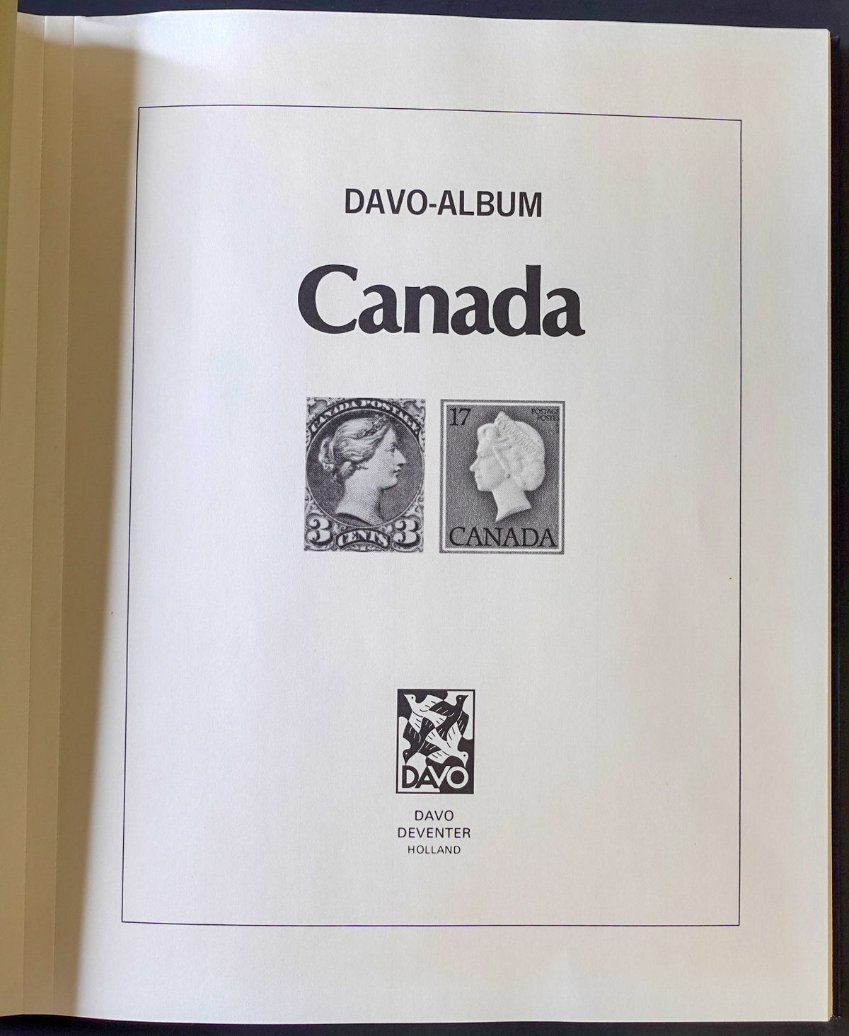 Canada Stamp Collection Davo Album & Slipcase 2 Volume Set 1851-1970 ZAYIX