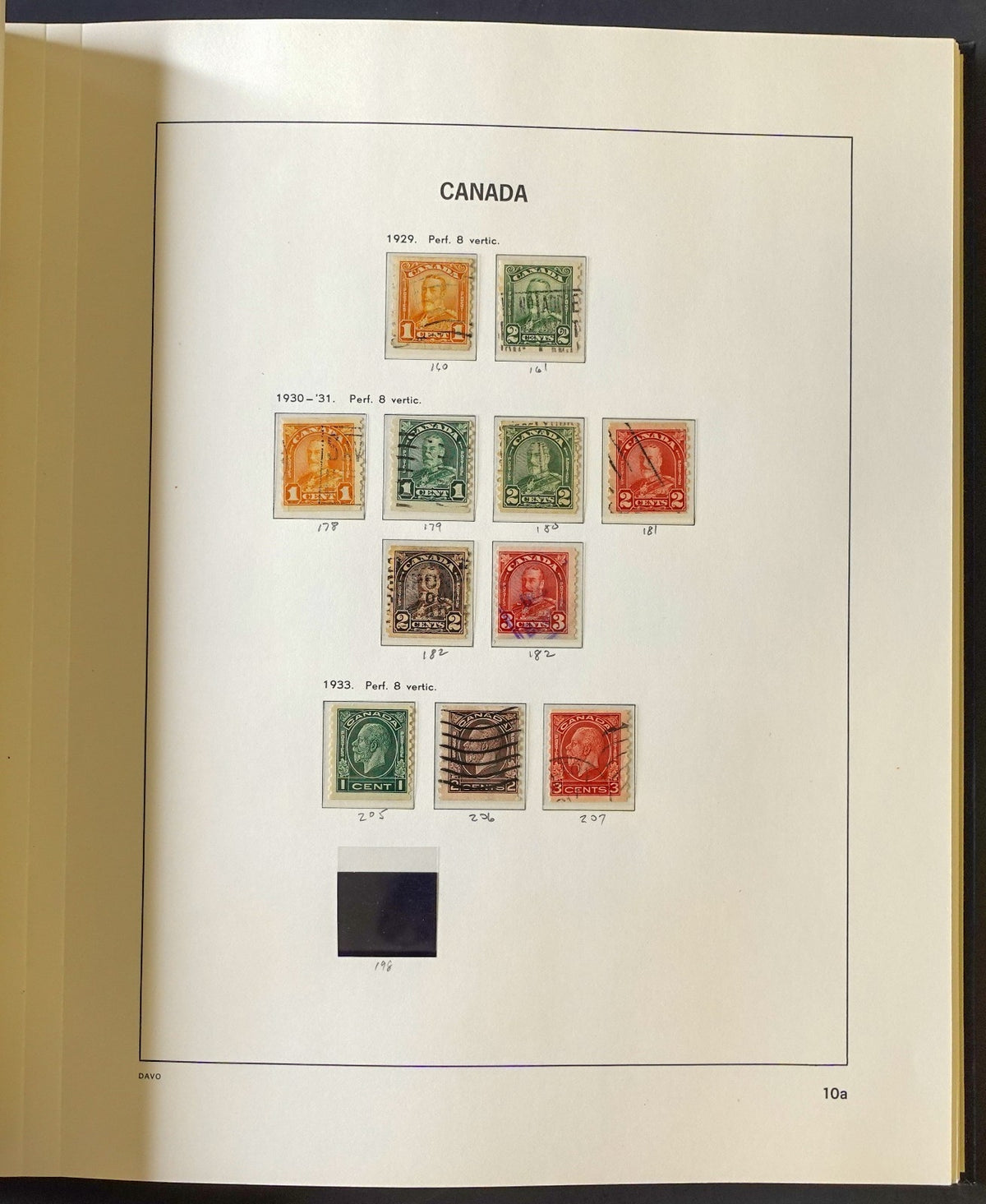 Canada Stamp Collection Davo Album & Slipcase 2 Volume Set 1851-1970 ZAYIX