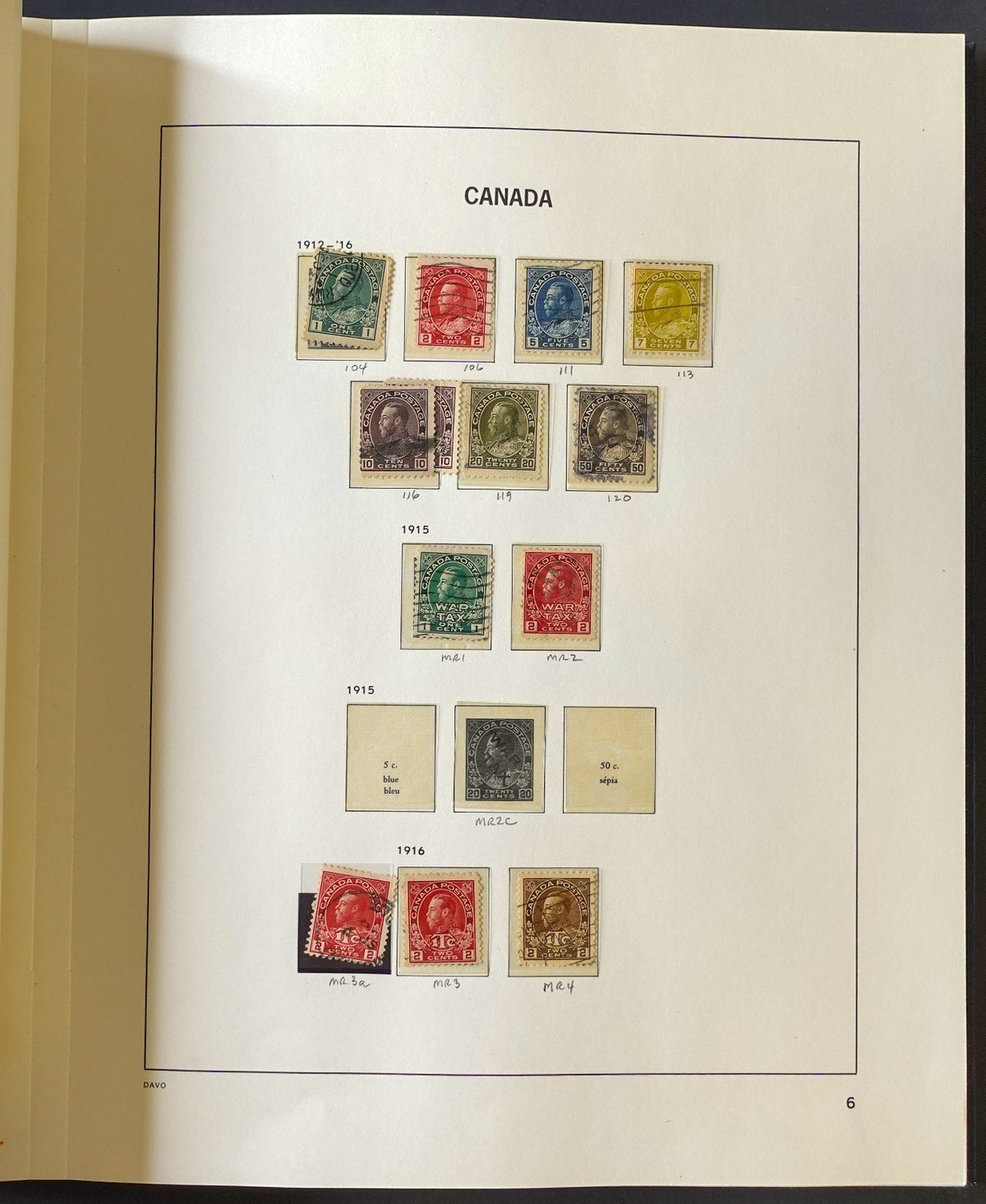 Canada Stamp Collection Davo Album & Slipcase 2 Volume Set 1851-1970 ZAYIX