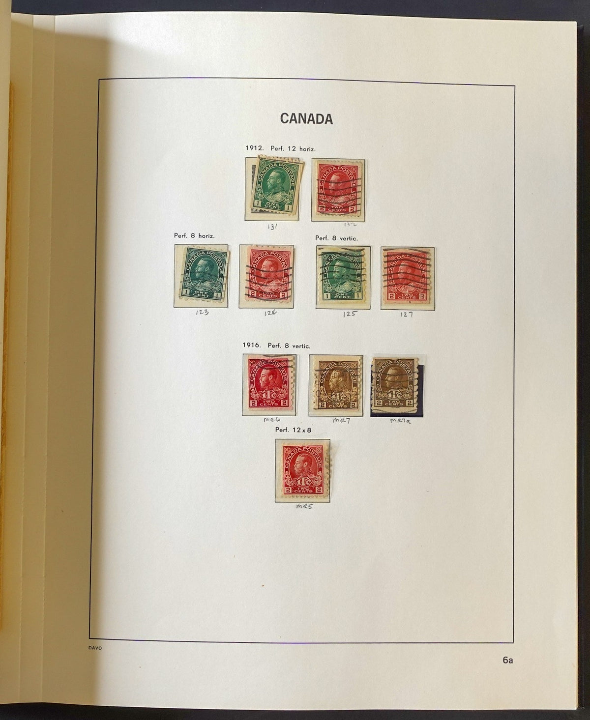Canada Stamp Collection Davo Album & Slipcase 2 Volume Set 1851-1970 ZAYIX