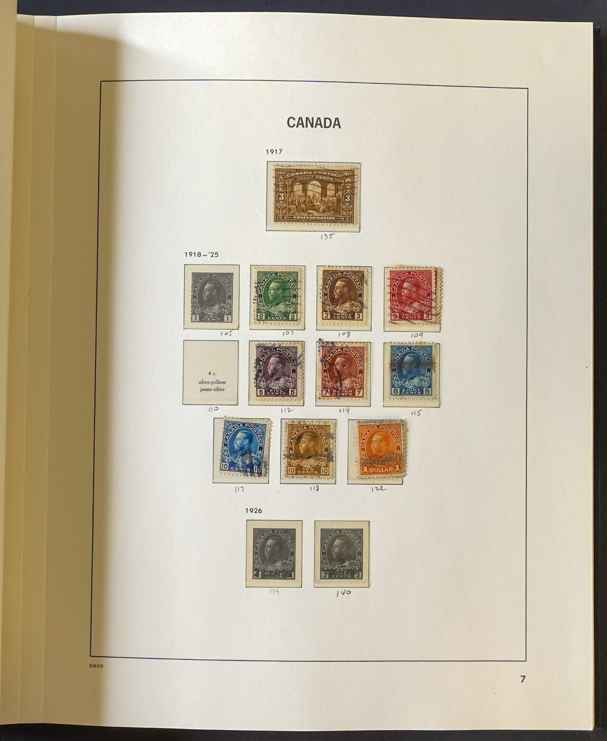 Canada Stamp Collection Davo Album & Slipcase 2 Volume Set 1851-1970 ZAYIX