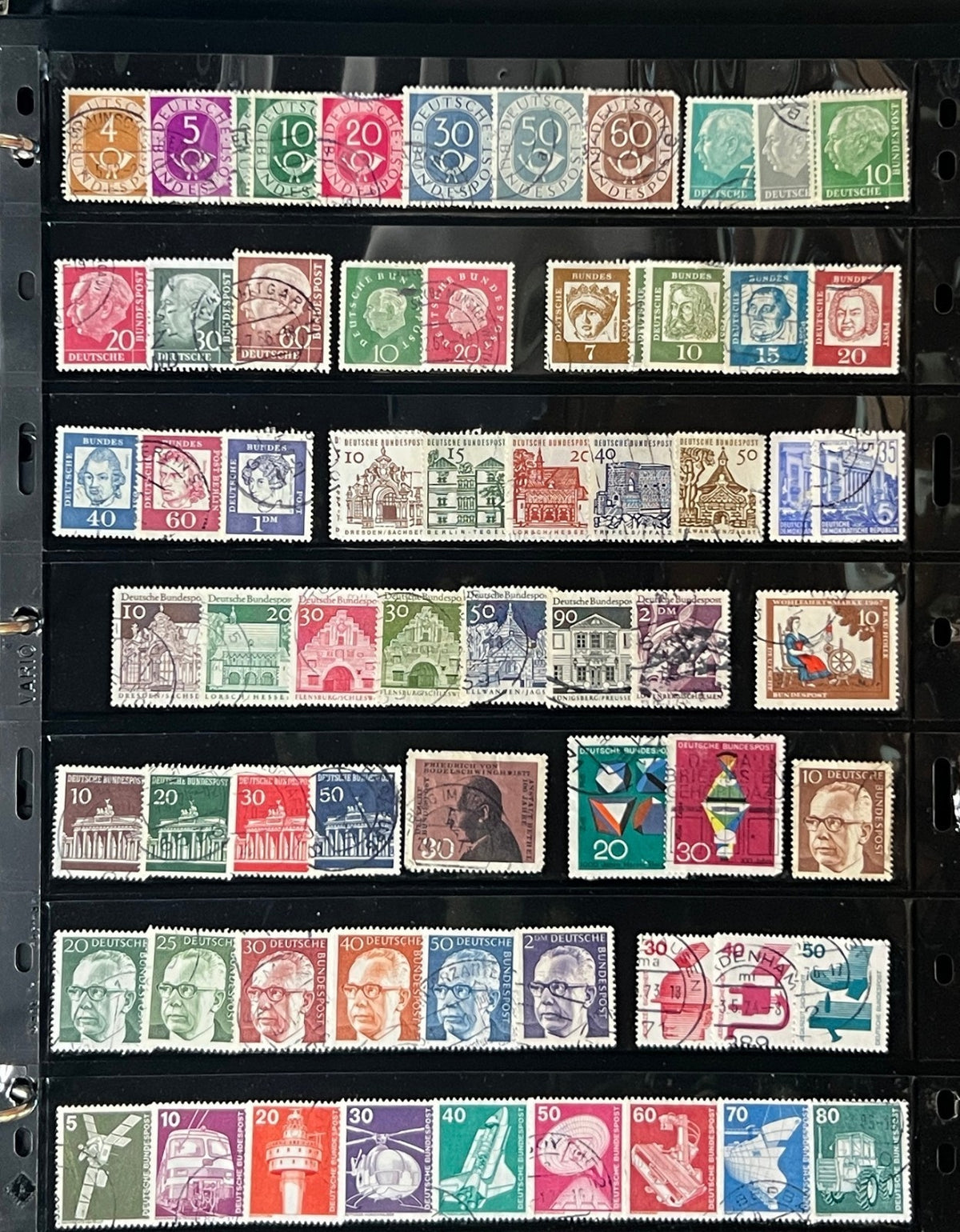 Germany Stamp Collection 13 Stockpages Mint & Used ZAYIX