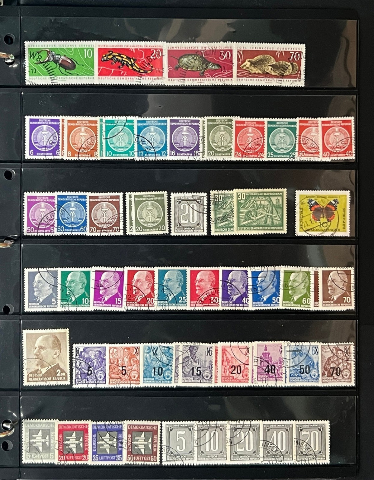 Germany Stamp Collection 13 Stockpages Mint & Used ZAYIX