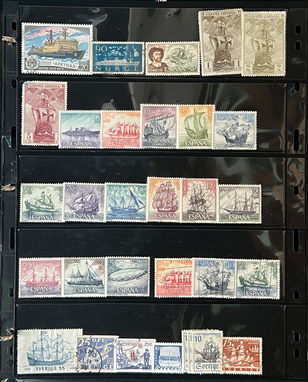 Boats & Ships Topicals Stamp Collection 20 Stockpages Mint & Used ZAYIX