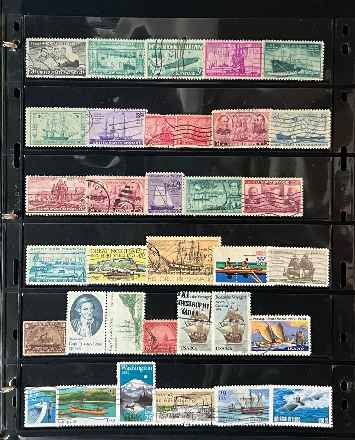 Boats & Ships Topicals Stamp Collection 20 Stockpages Mint & Used ZAYIX