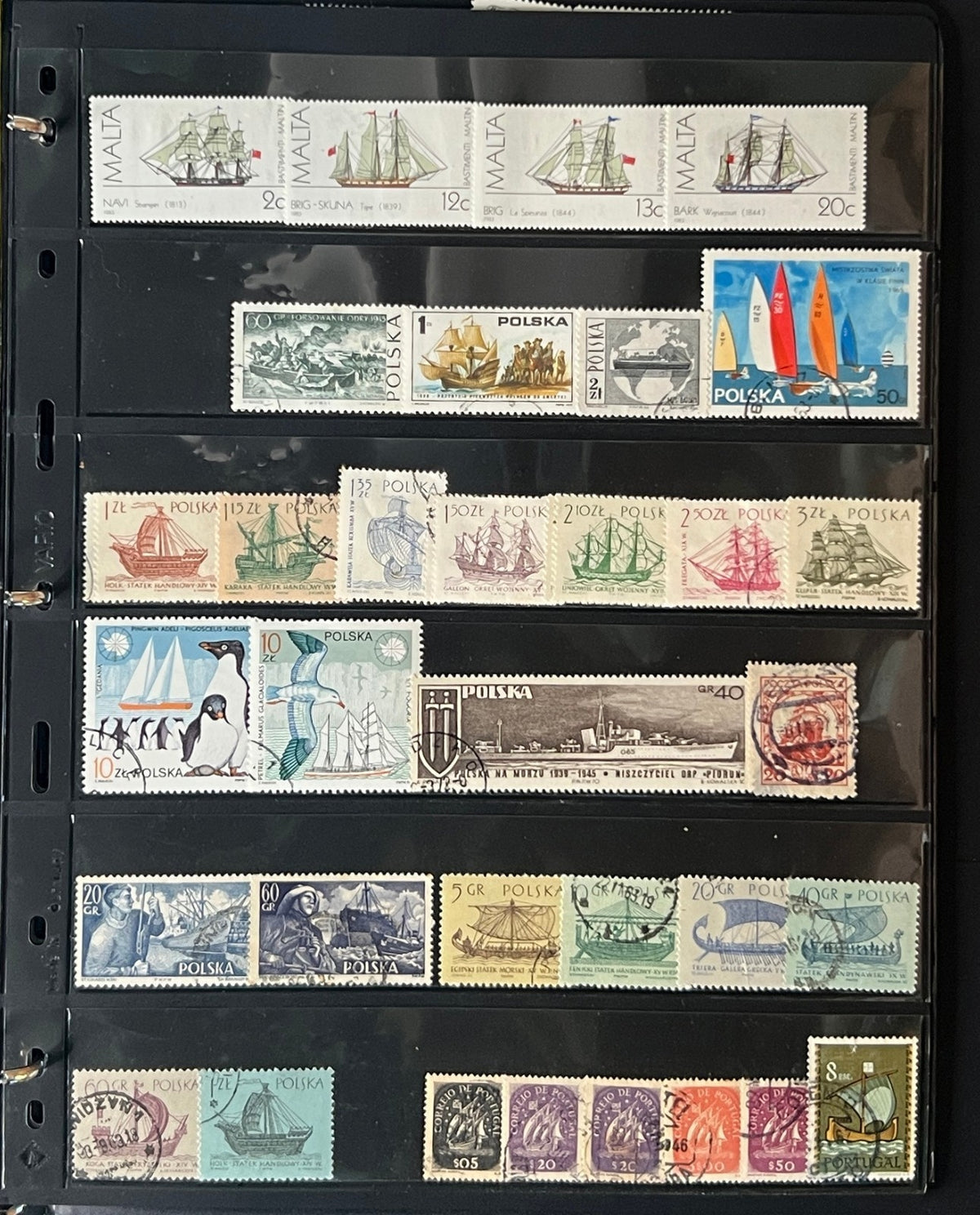 Boats & Ships Topicals Stamp Collection 20 Stockpages Mint & Used ZAYIX