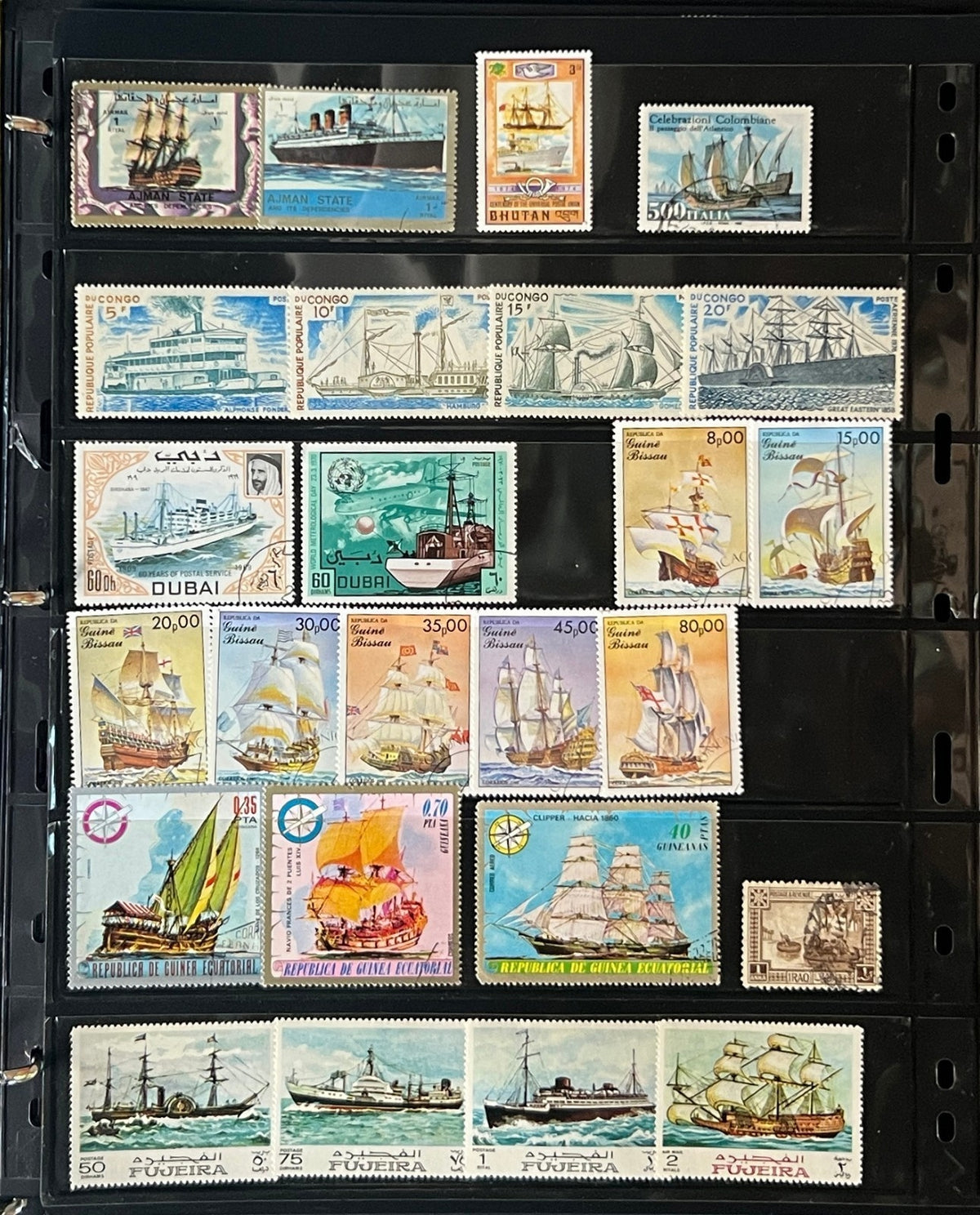 Boats & Ships Topicals Stamp Collection 20 Stockpages Mint & Used ZAYIX