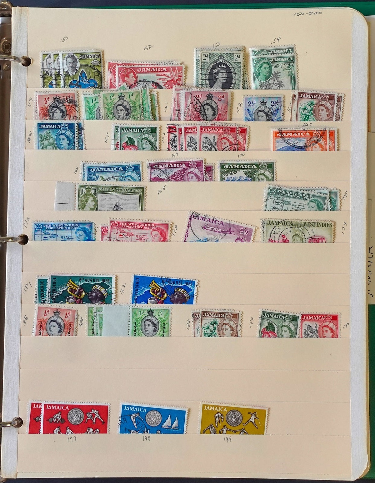 Jamaica & Bob Marley Stamp Collection Stockbook 2 Volumes Mint & Used ZAYIX