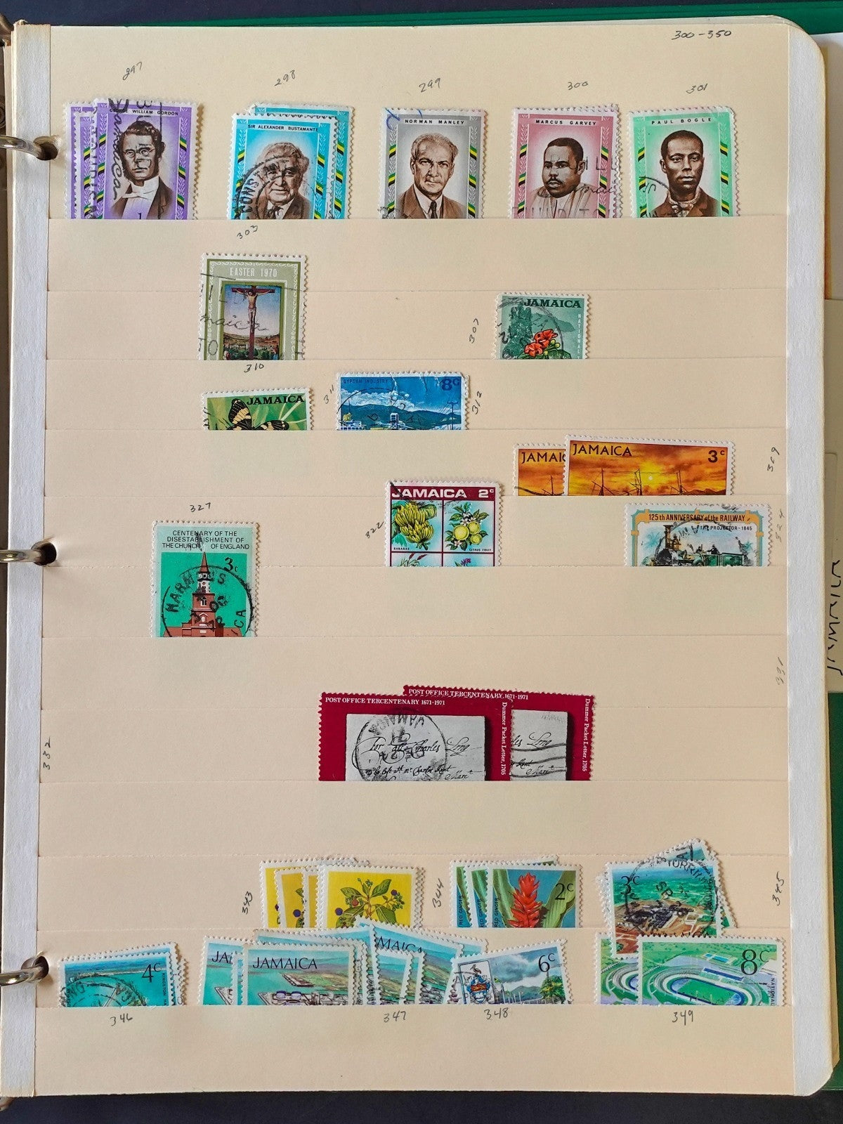 Jamaica & Bob Marley Stamp Collection Stockbook 2 Volumes Mint & Used ZAYIX