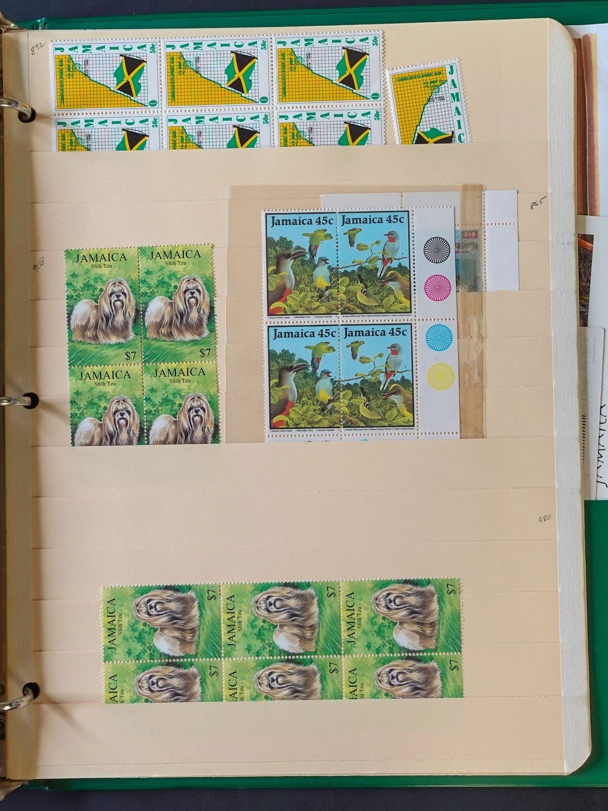 Jamaica & Bob Marley Stamp Collection Stockbook 2 Volumes Mint & Used ZAYIX