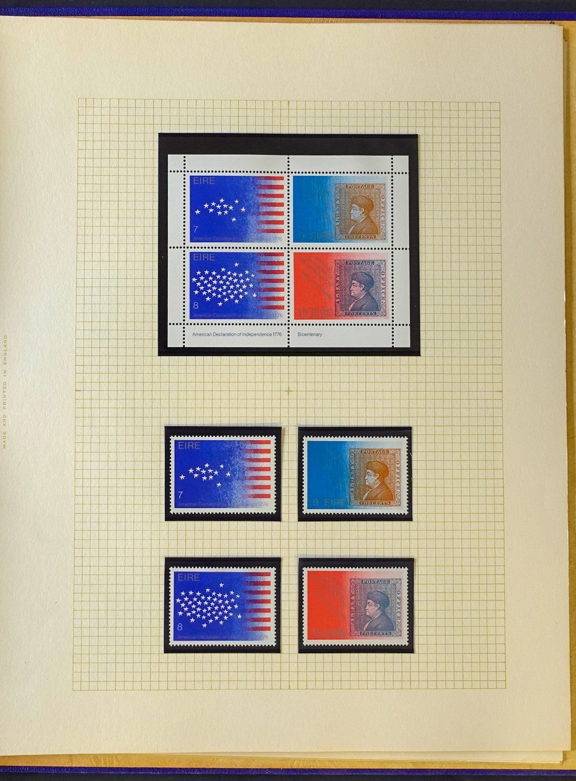 Universal Postal Union Stamp Collection Album MNH Sets & Souvenir Sheets ZAYIX