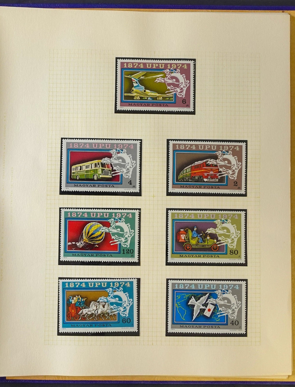 Universal Postal Union Stamp Collection Album MNH Sets & Souvenir Sheets ZAYIX