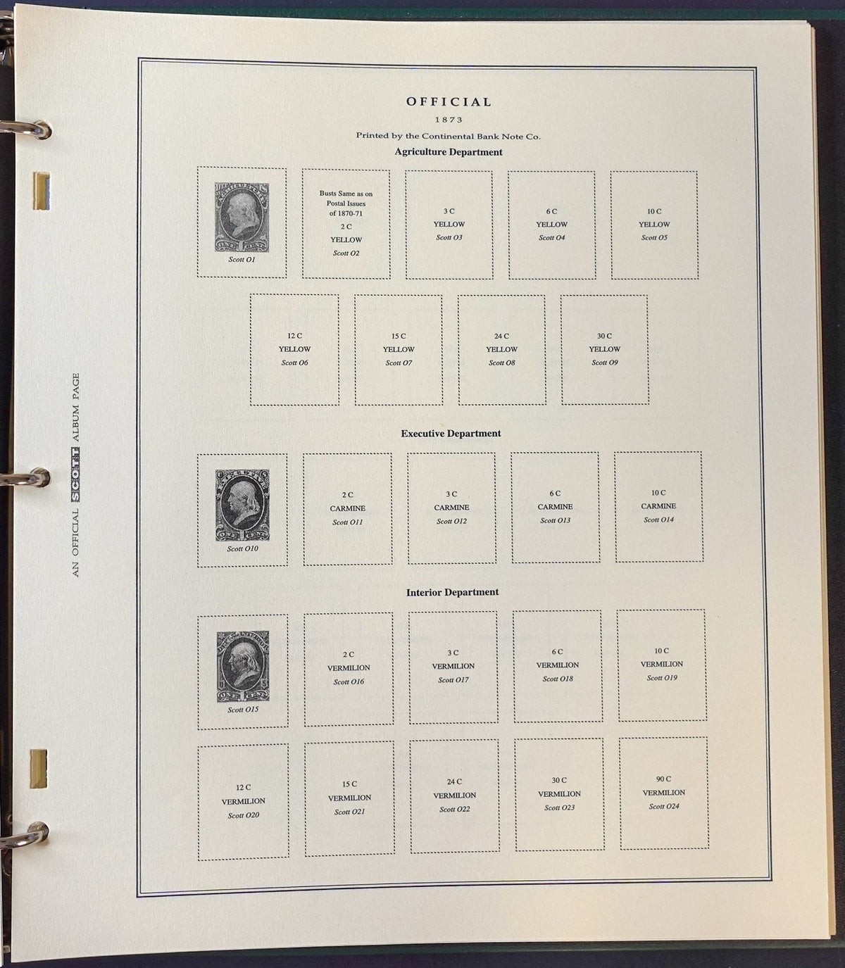 United States Back Of Book Scott Specialty Album 1861-1981 ZAYIX