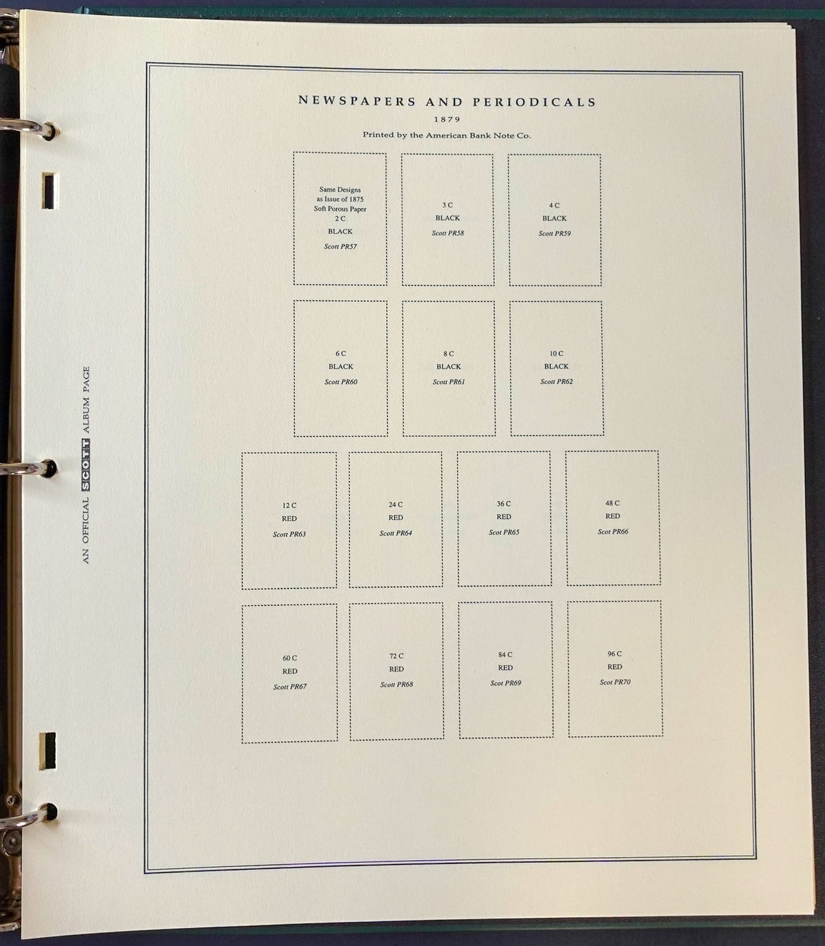 United States Back Of Book Scott Specialty Album 1861-1981 ZAYIX