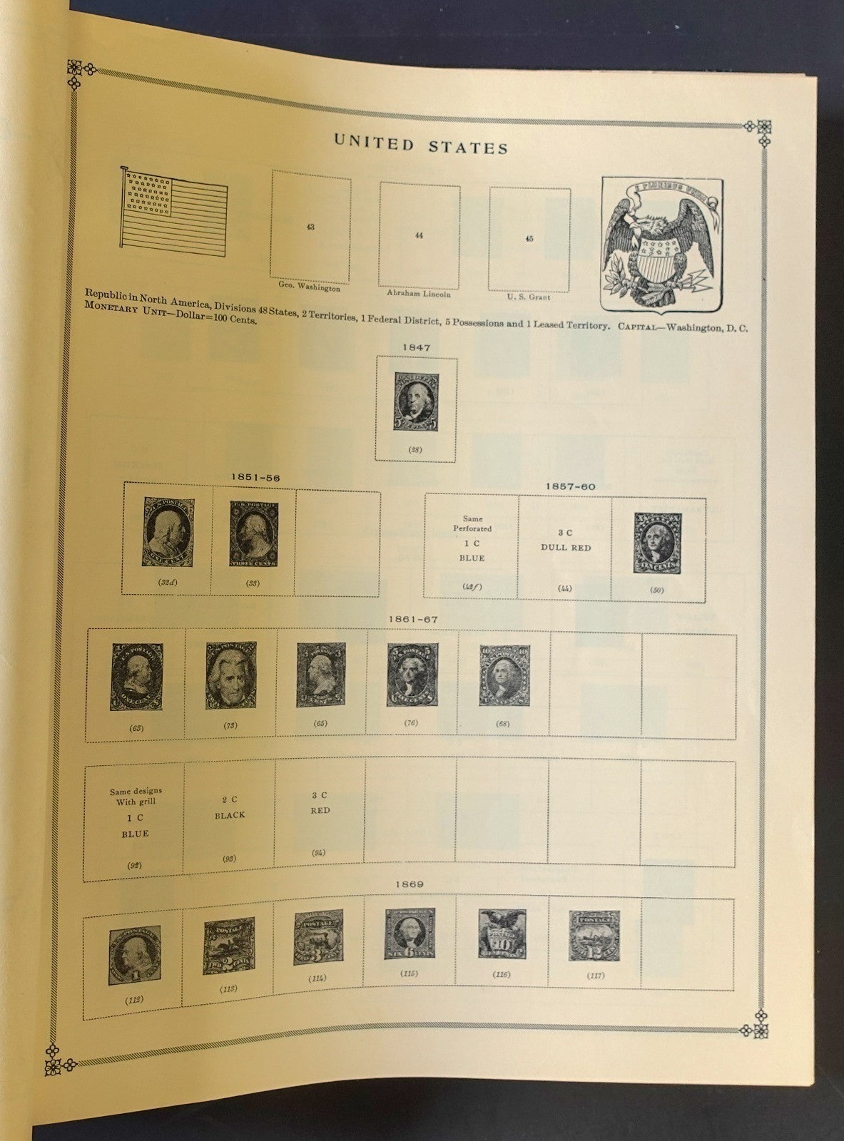 United States-Finland Scott International Postage Stamp Album ZAYIX