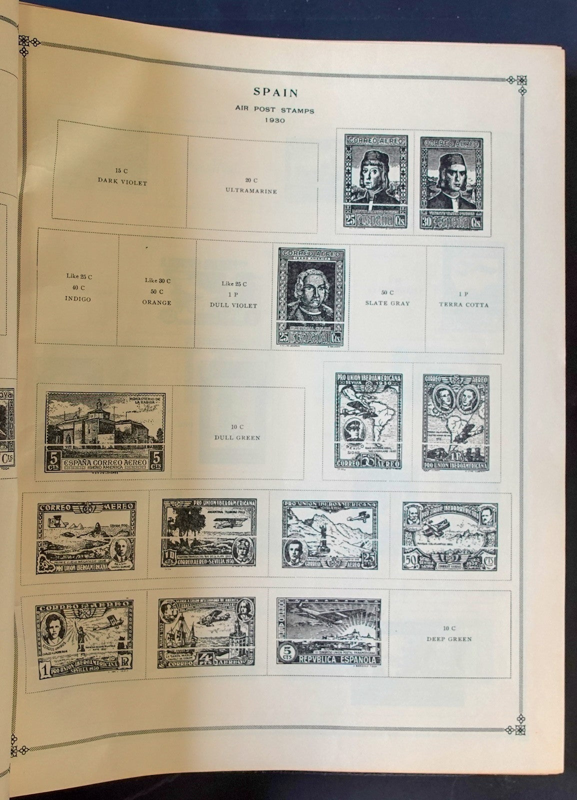A-Brazil & Spain-End Scott International Postage Stamp Album ZAYIX