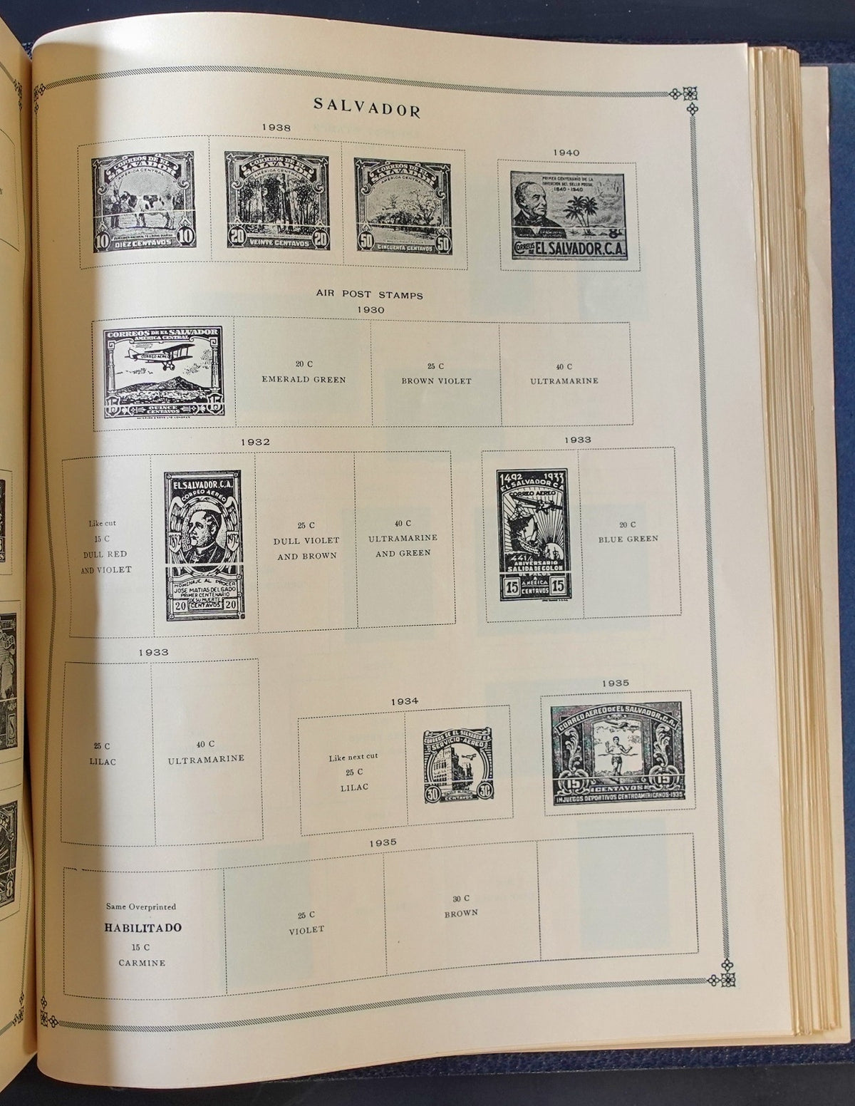 Middle Congo-Spain Scott International Postage Stamp Album ZAYIX