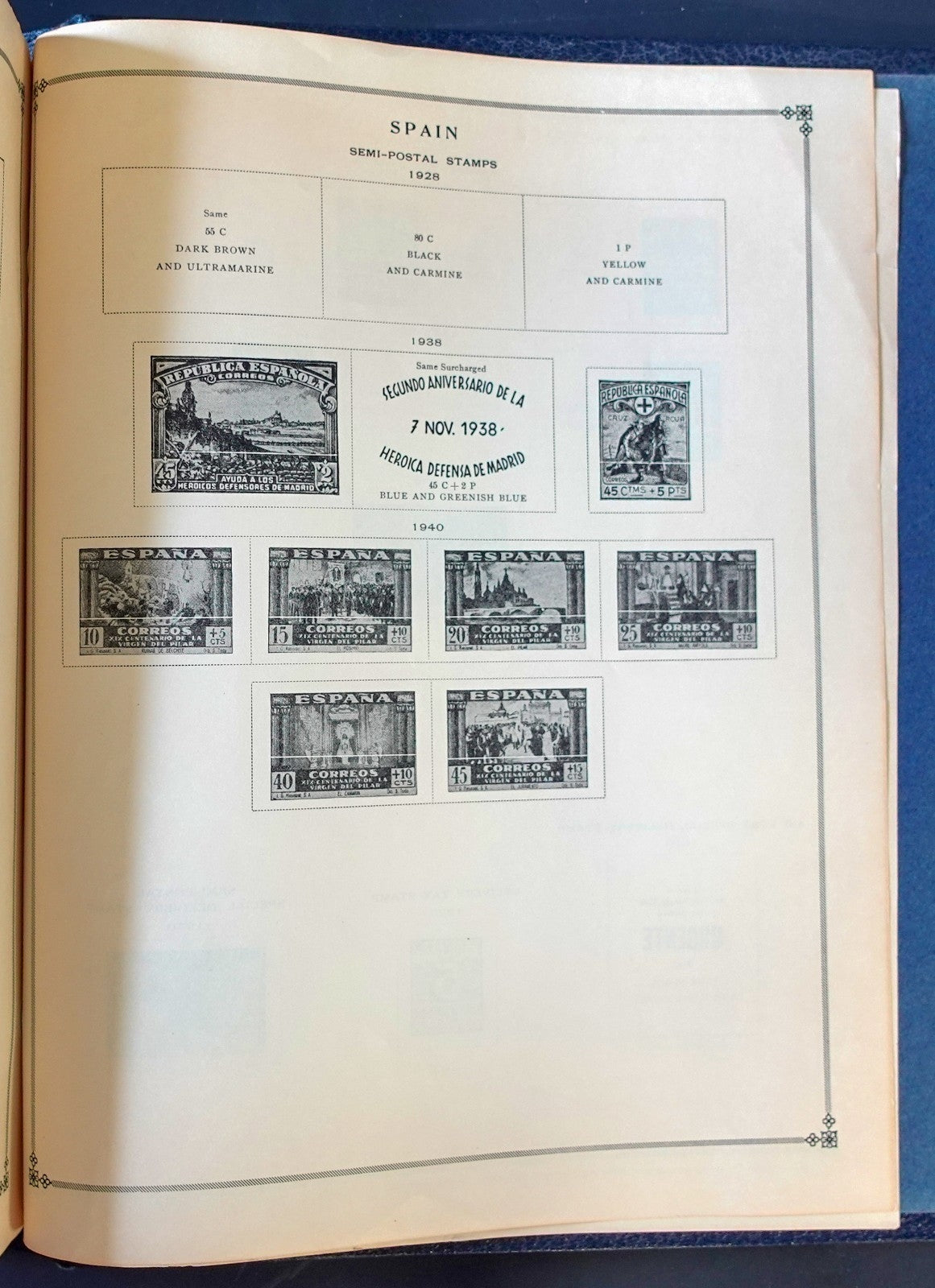 Middle Congo-Spain Scott International Postage Stamp Album ZAYIX