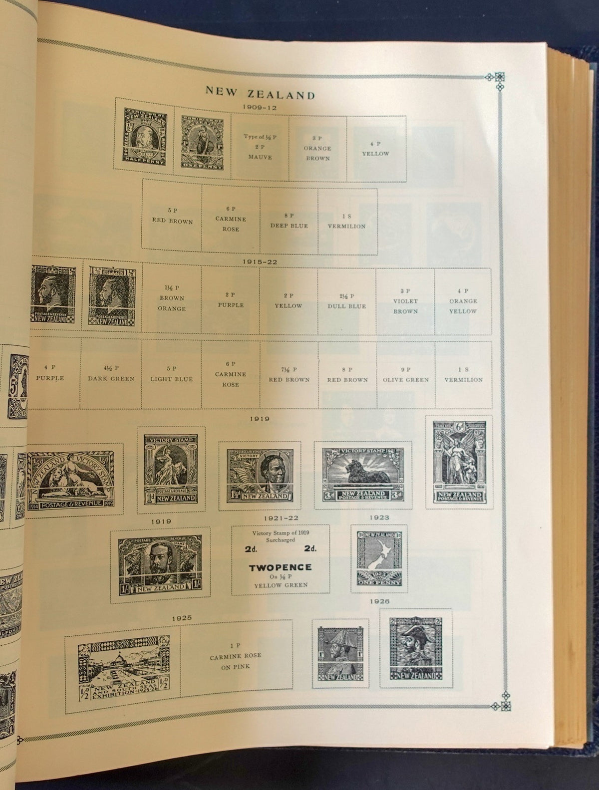 Middle Congo-Spain Scott International Postage Stamp Album ZAYIX