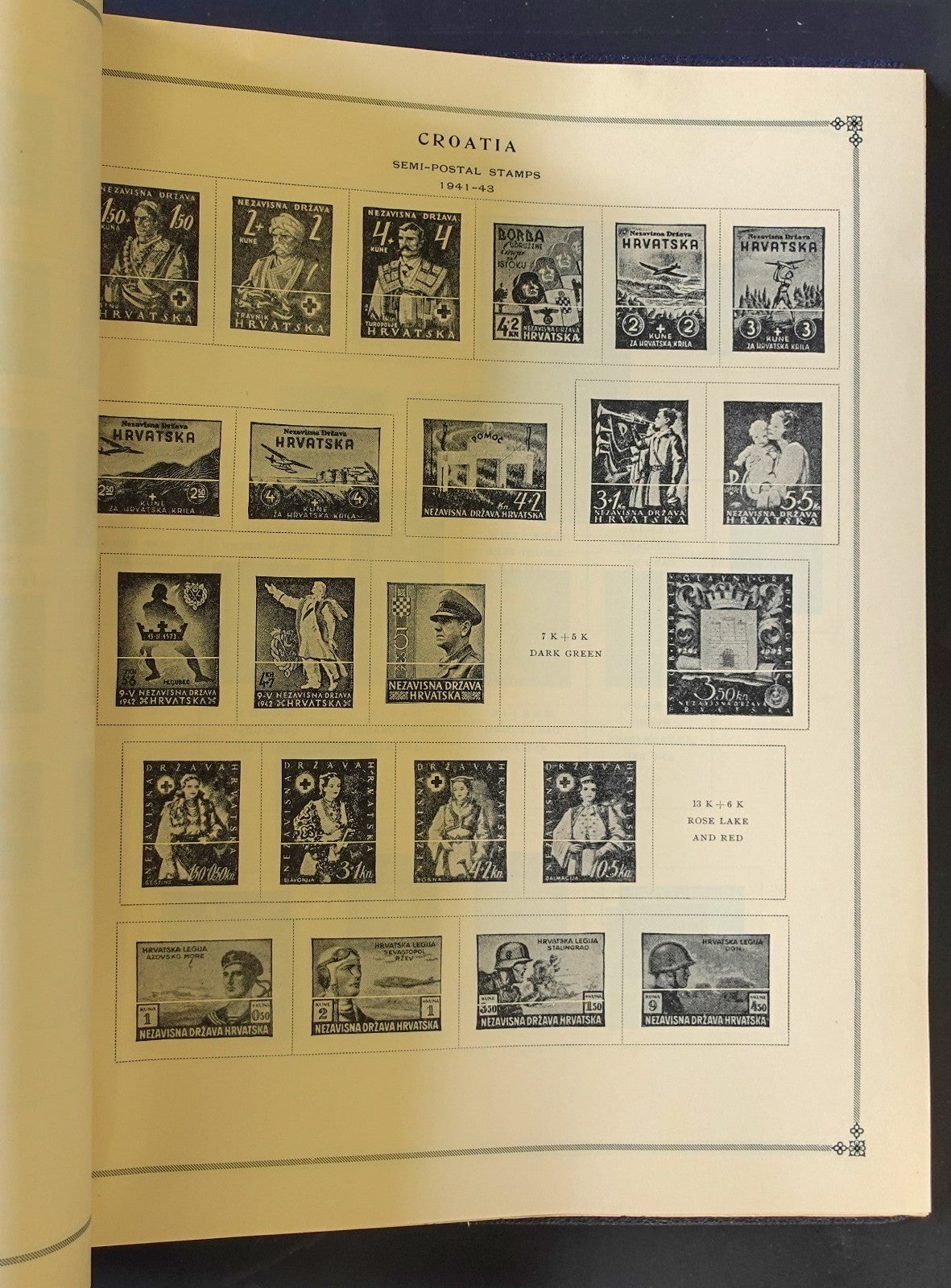 British Guiana-Germany Scott International Postage Stamp Album ZAYIX