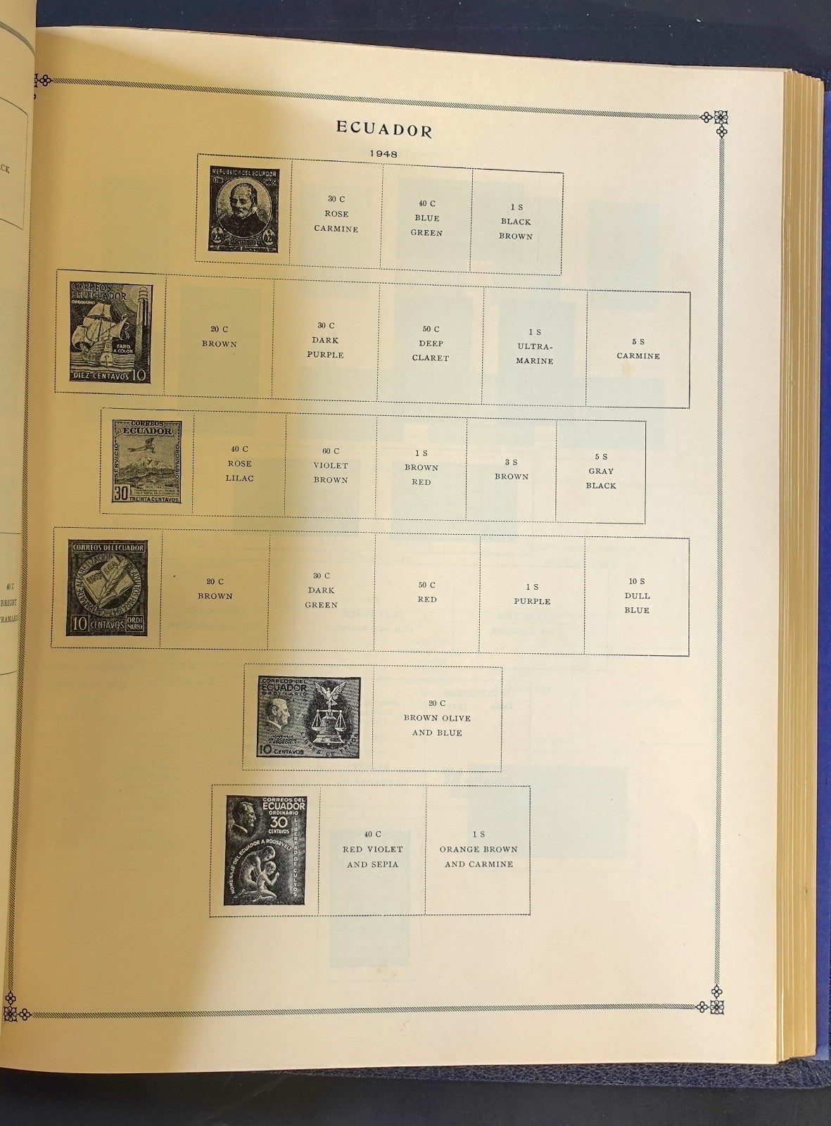 British Guiana-Germany Scott International Postage Stamp Album ZAYIX