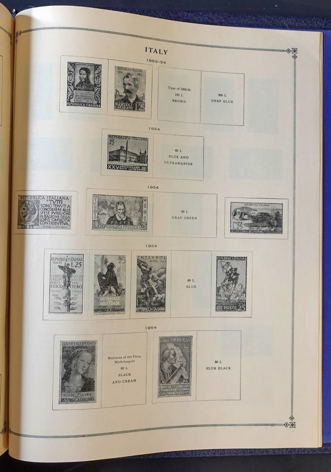 Congo-Italy Scott International Postage Stamp Album ZAYIX