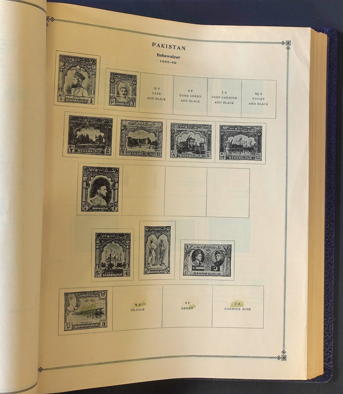 New Zealand-Switzerland Scott International Postage Stamp Album ZAYIX