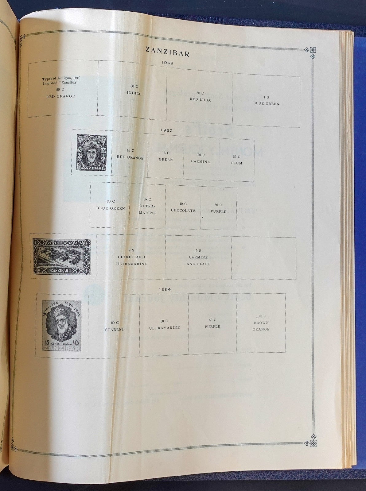 Salvador-Zanzibar Scott International Postage Stamp Album ZAYIX