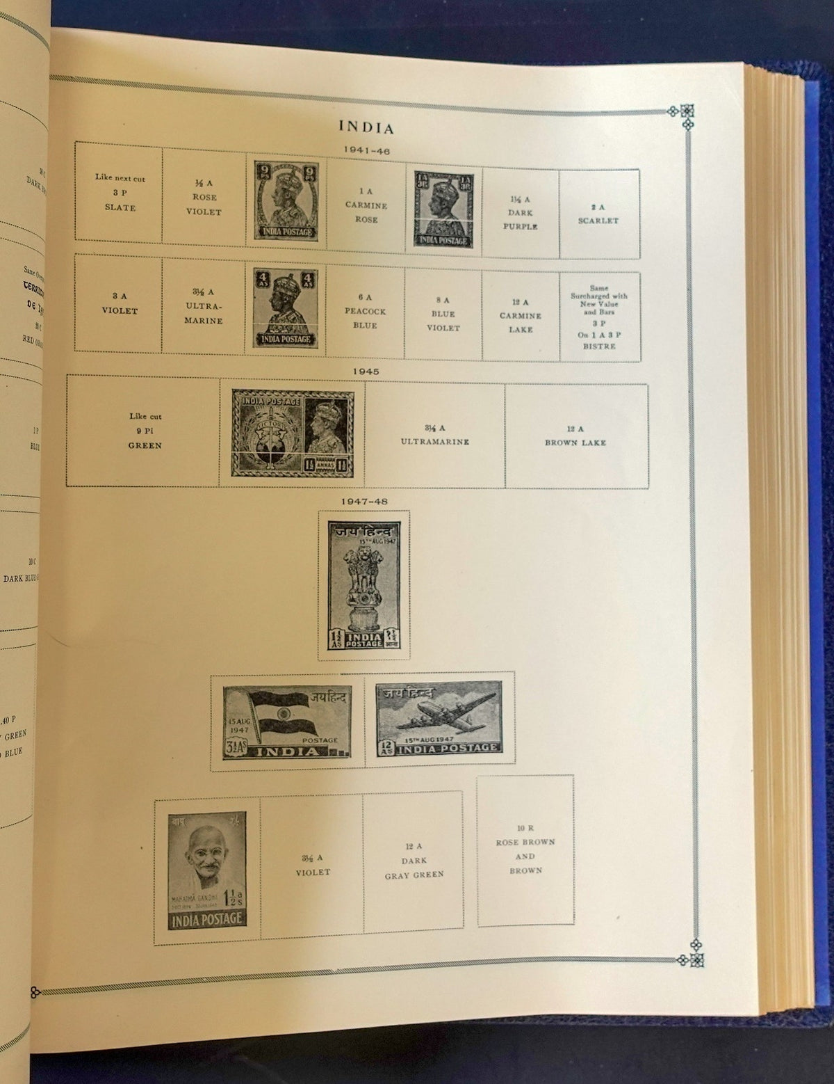 Germany-New Foundland Scott International Postage Stamp Album ZAYIX