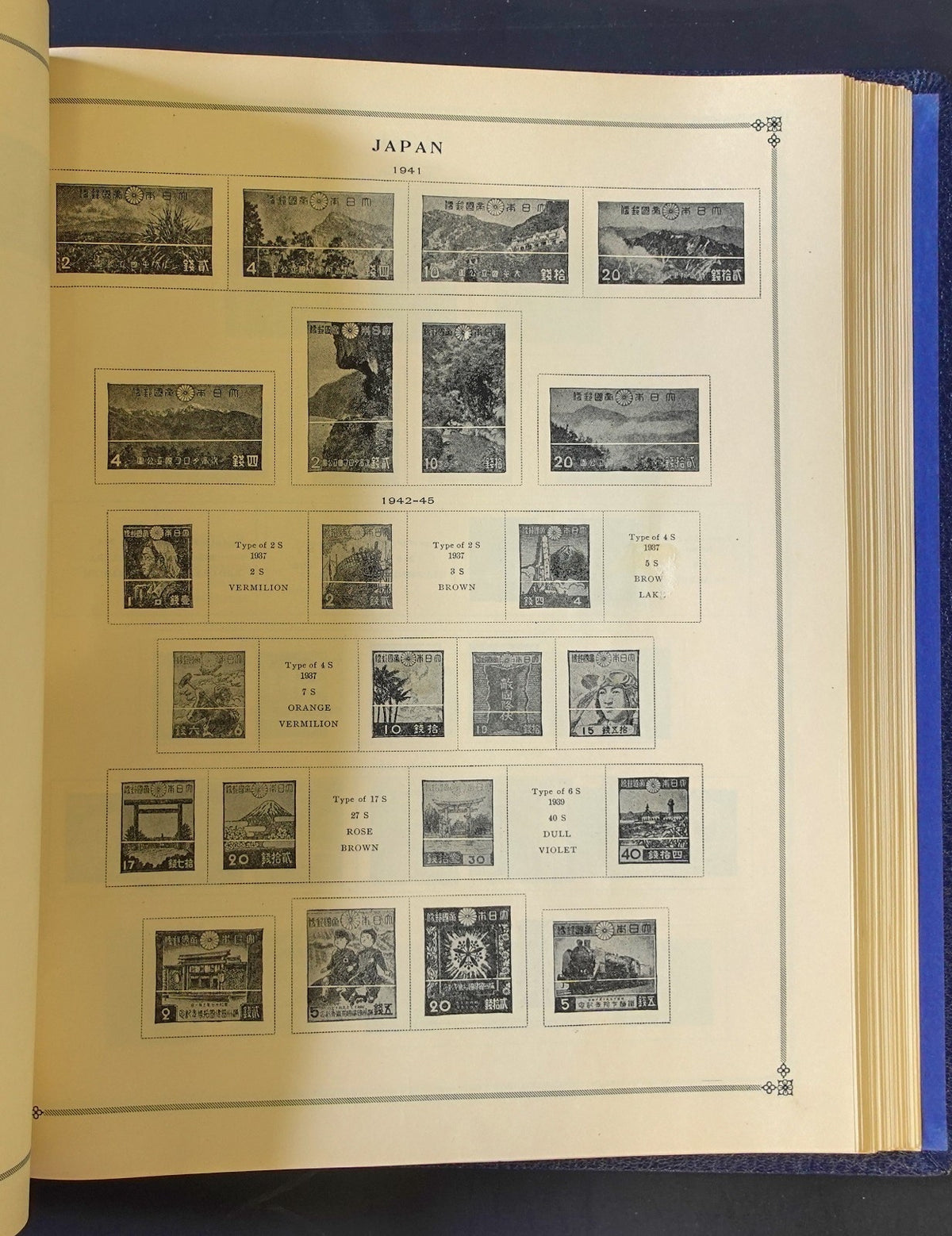 Germany-New Foundland Scott International Postage Stamp Album ZAYIX