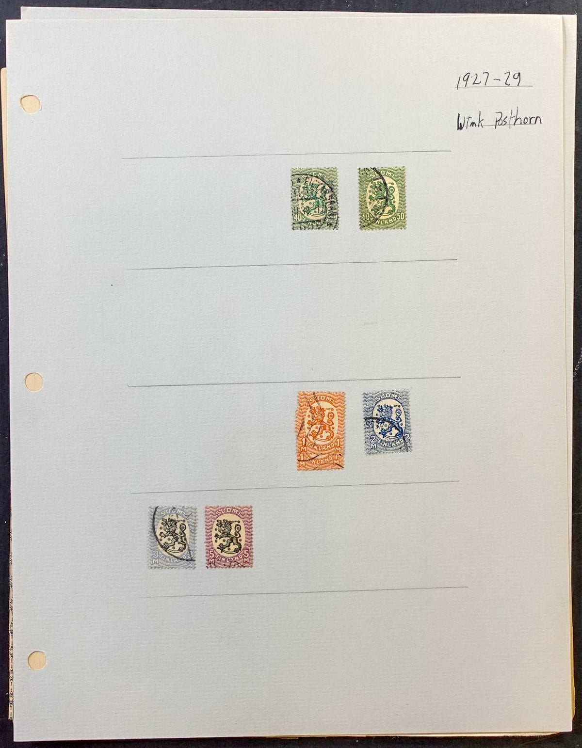Finland Stamp Collection Album Pages 331 Stamps Mint & Used 1875-1929 ZAYIX