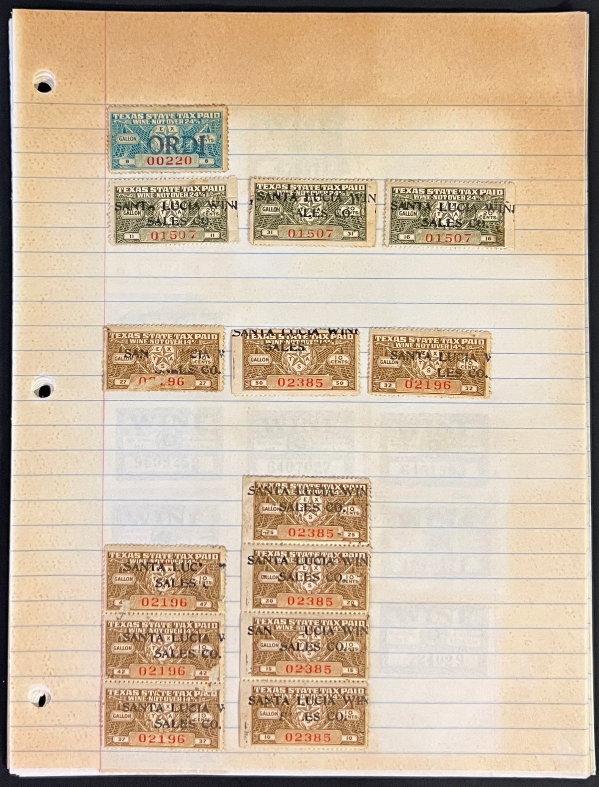 Revenues State & Federal Documents & Ephemera Stamp Collection ZAYIX