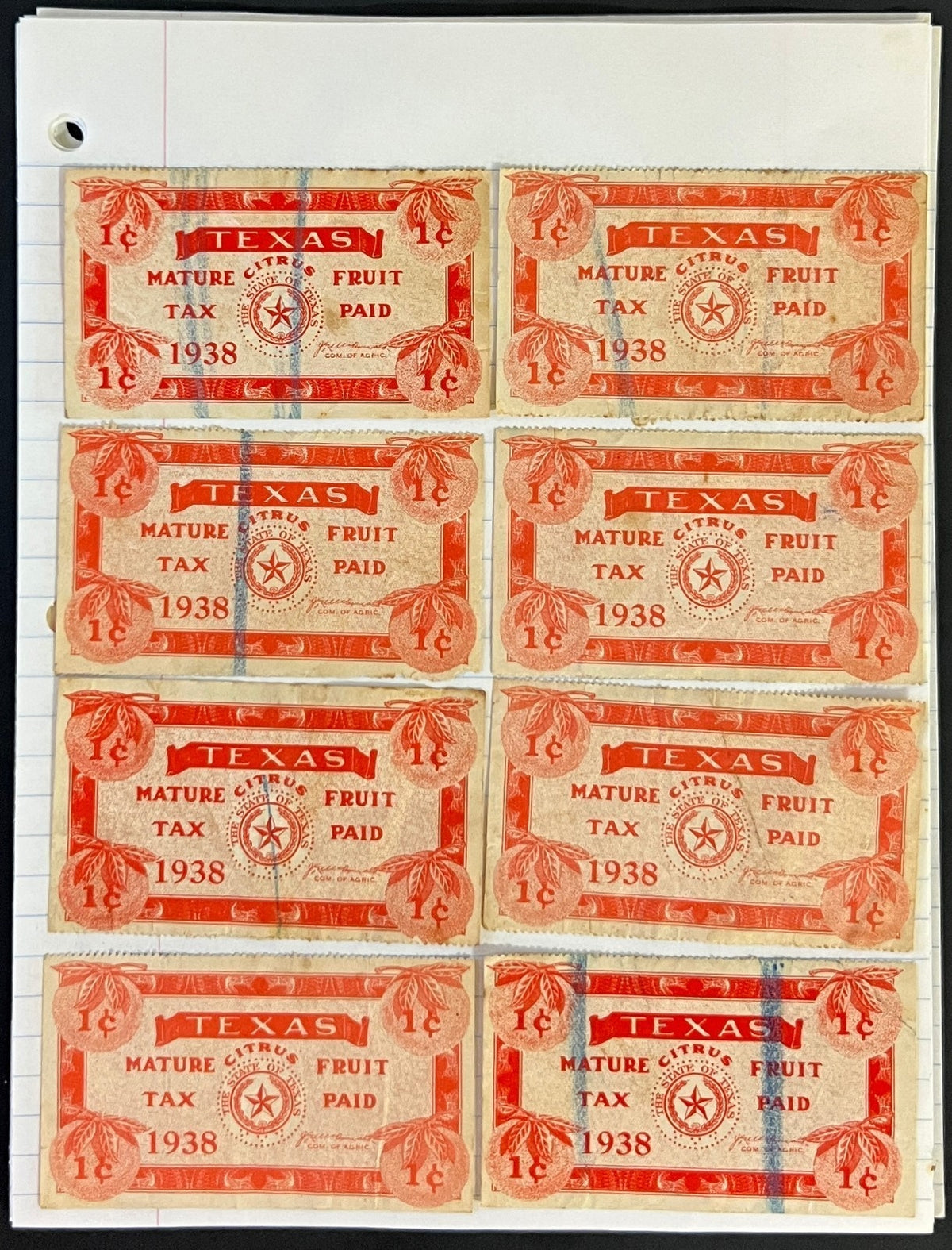 Revenues State & Federal Documents & Ephemera Stamp Collection ZAYIX