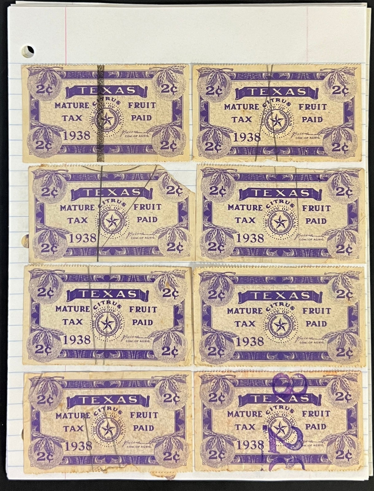 Revenues State & Federal Documents & Ephemera Stamp Collection ZAYIX