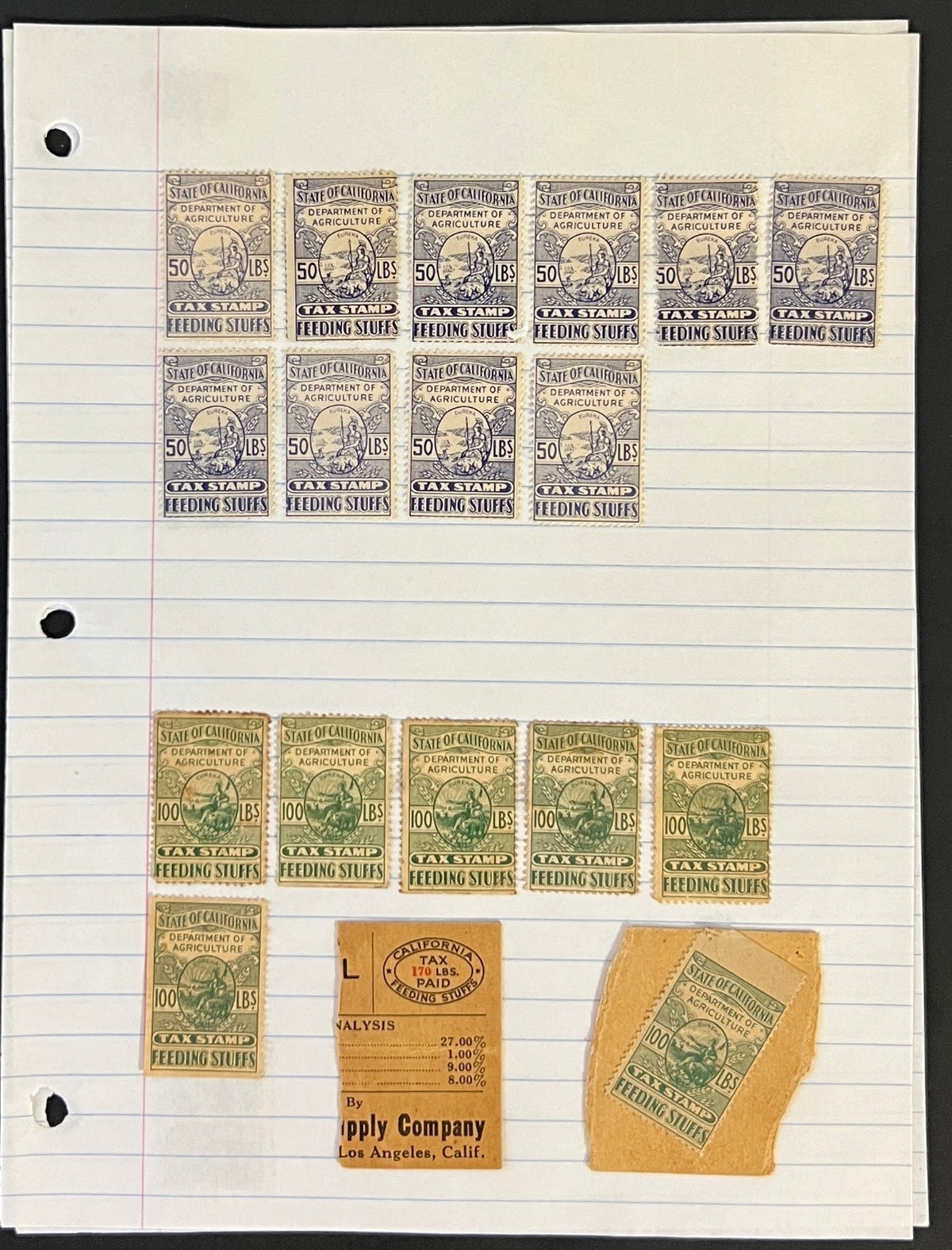 Revenues State & Federal Documents & Ephemera Stamp Collection ZAYIX