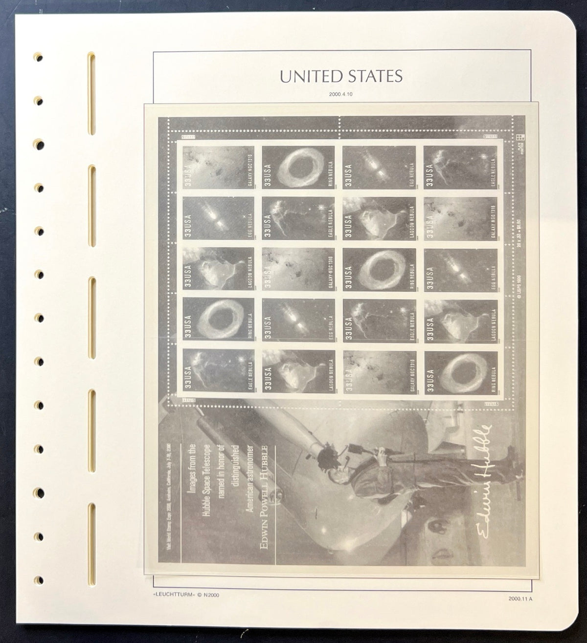 United States Lighthouse Illustrated Hingeless Album Pages 2000-2001 ZAYIX