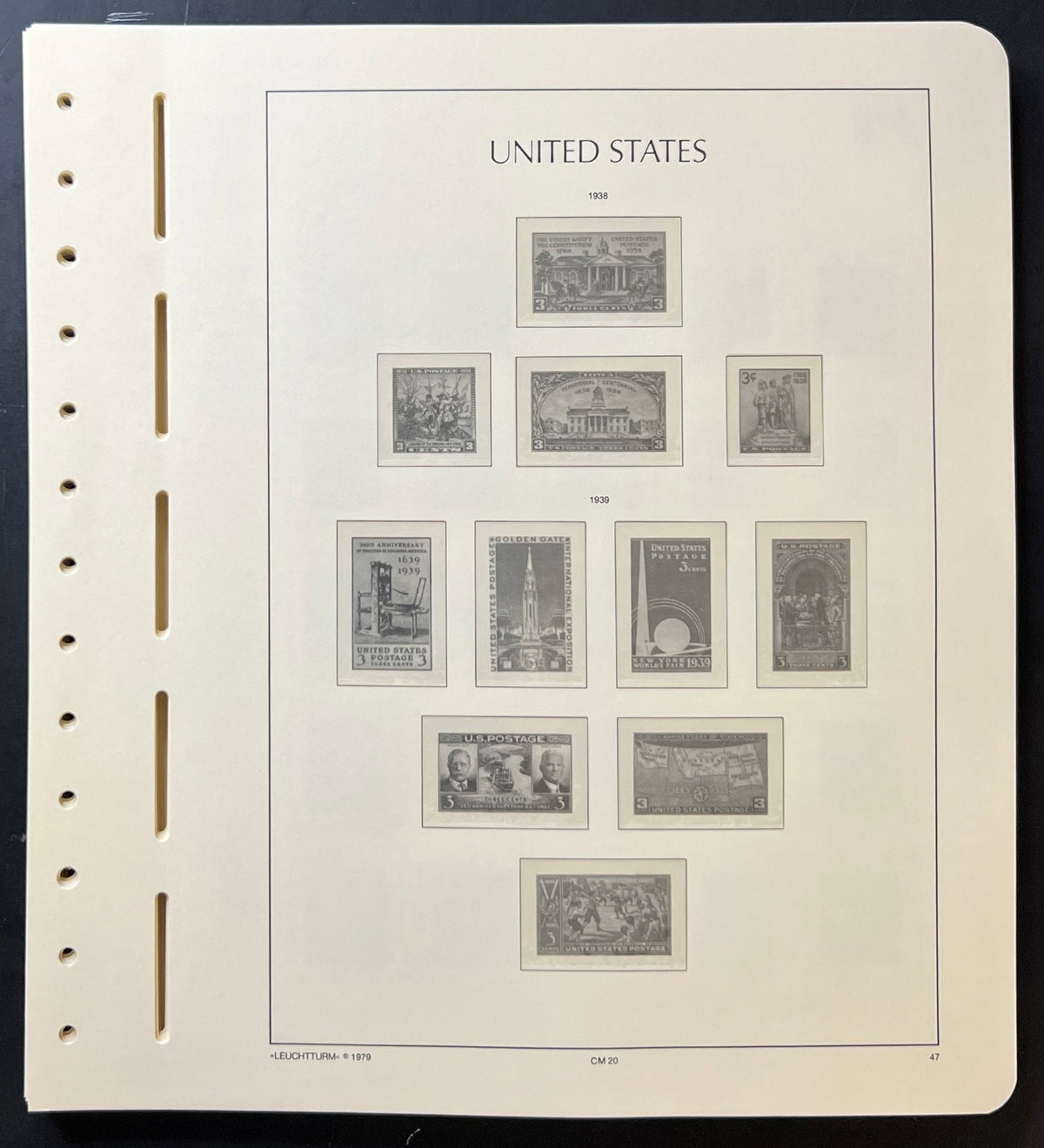United States Lighthouse Illustrated Album Pages 1935-1964 & Back Of Book ZAYIX