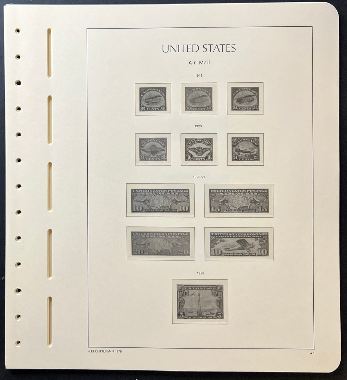 United States Lighthouse Illustrated Album Pages 1935-1964 & Back Of Book ZAYIX
