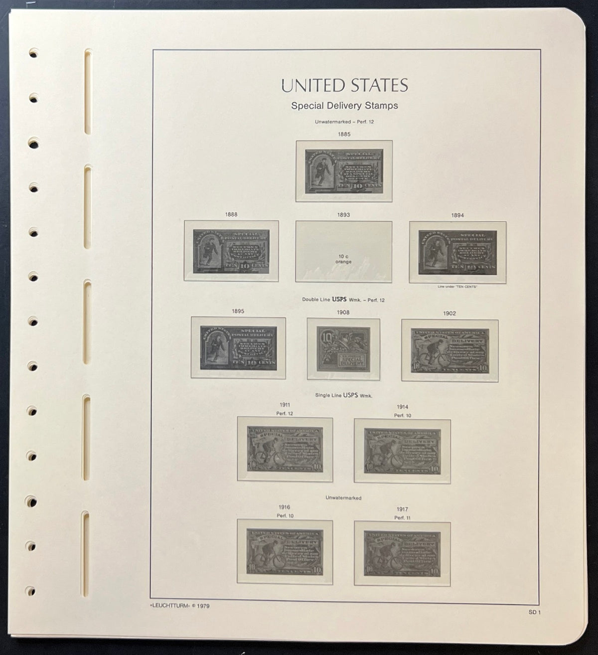 United States Lighthouse Illustrated Album Pages 1935-1964 & Back Of Book ZAYIX