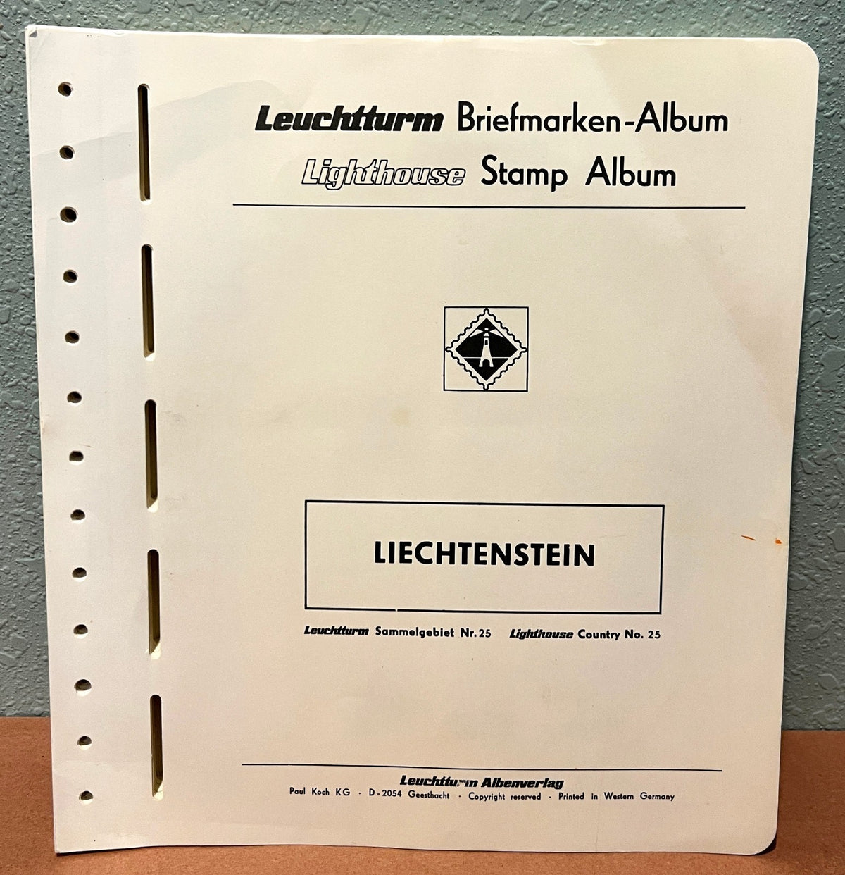 Liechtenstein Lighthouse Illustrated Hingeless Album Pages 1960-1978 ZAYIX